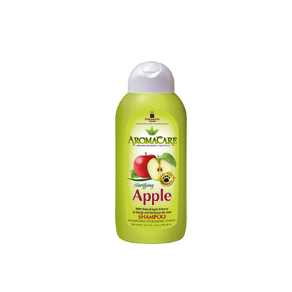 Professional Pet Products Aromacare Puppies & Dogs Shampoo (Apple for Shine Coat), 399ml
