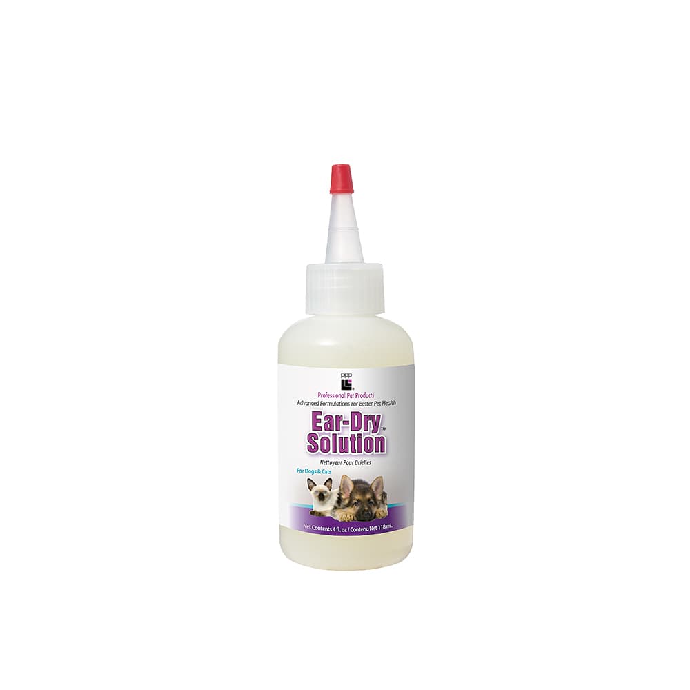 Professional Pet Products Ear-Dry Solution For Dogs & Cats (-), 118ml