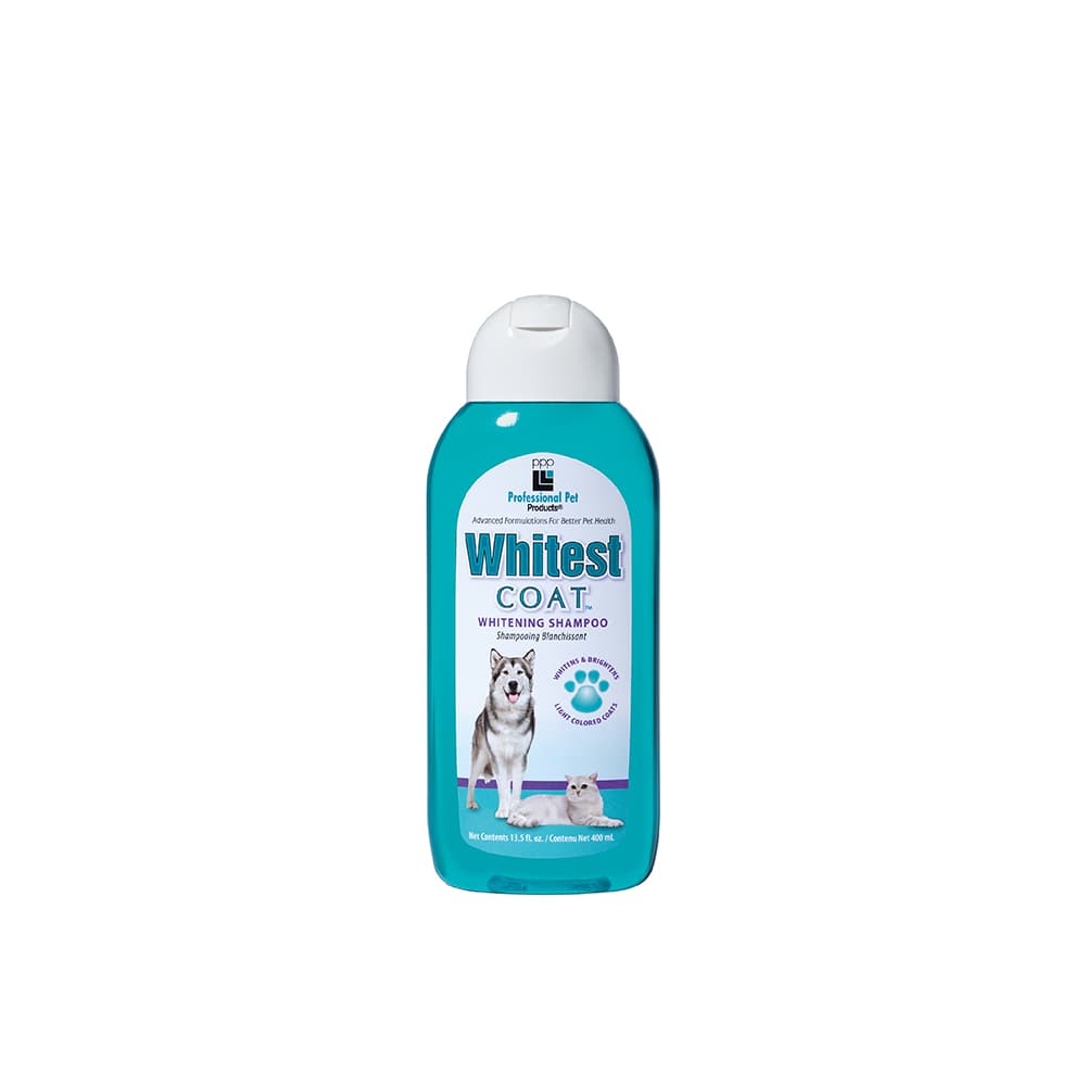 Professional Pet Products Whitest Coat Cats & Dogs Shampoo (Whitening), 399ml