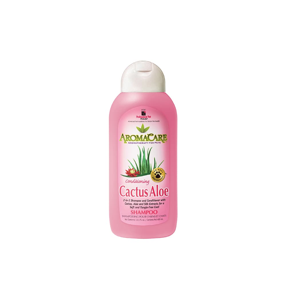 Professional Pet Products Aromacare Puppies & Dogs Shampoo (Aloe for Conditioning), 399ml