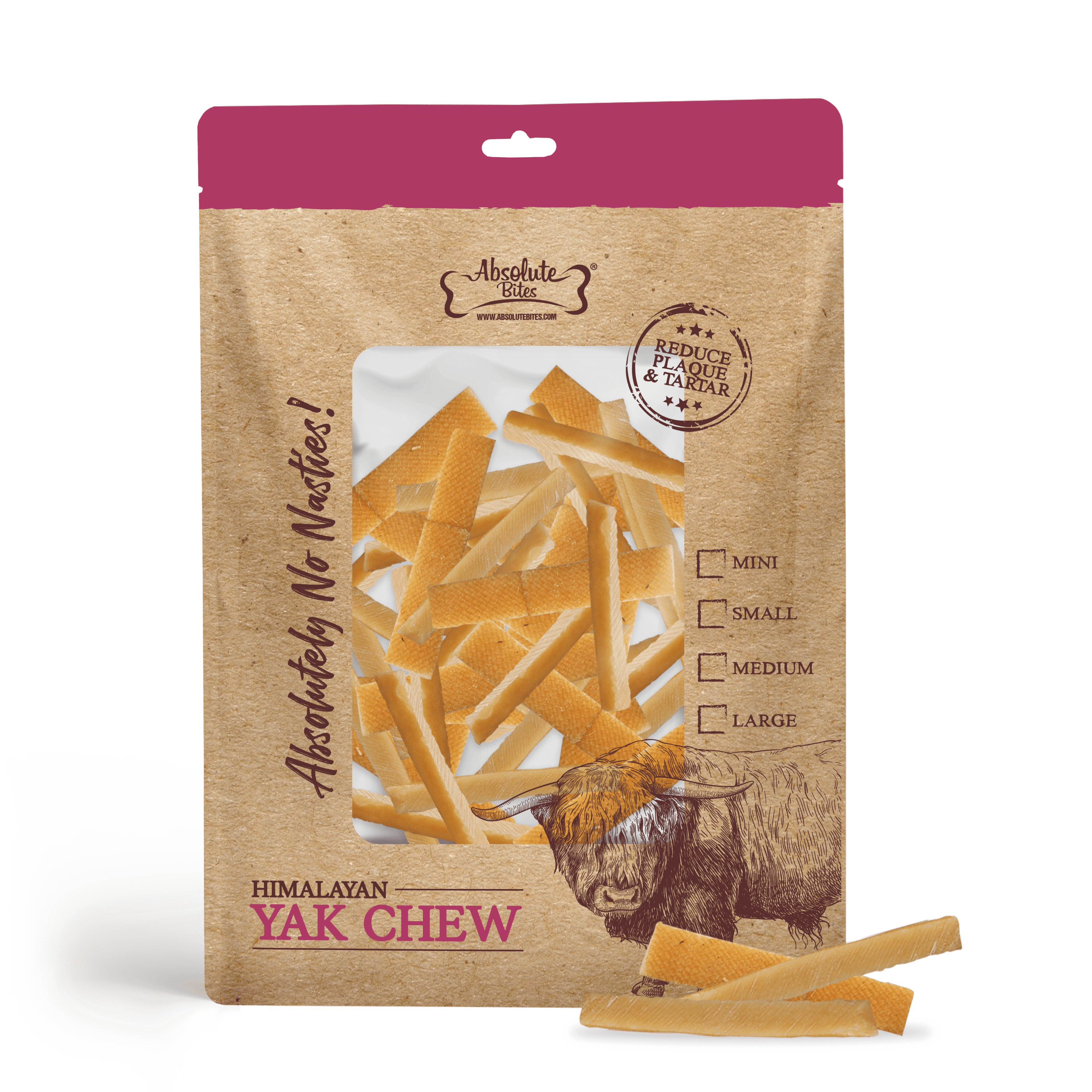 Absolute Bites Himalayan Yak Chew (Mini) 120g