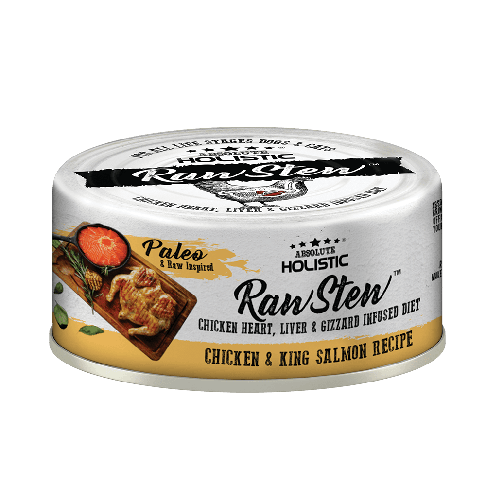 Absolute Holistic Rawstew Chicken & Salmon 80g