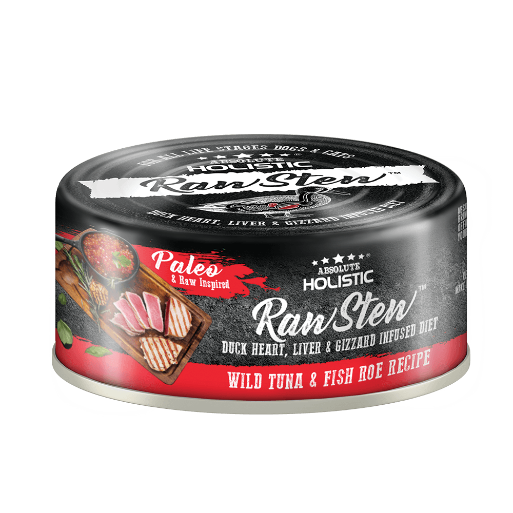 Absolute Holistic Rawstew Tuna & Fish Roe 80g