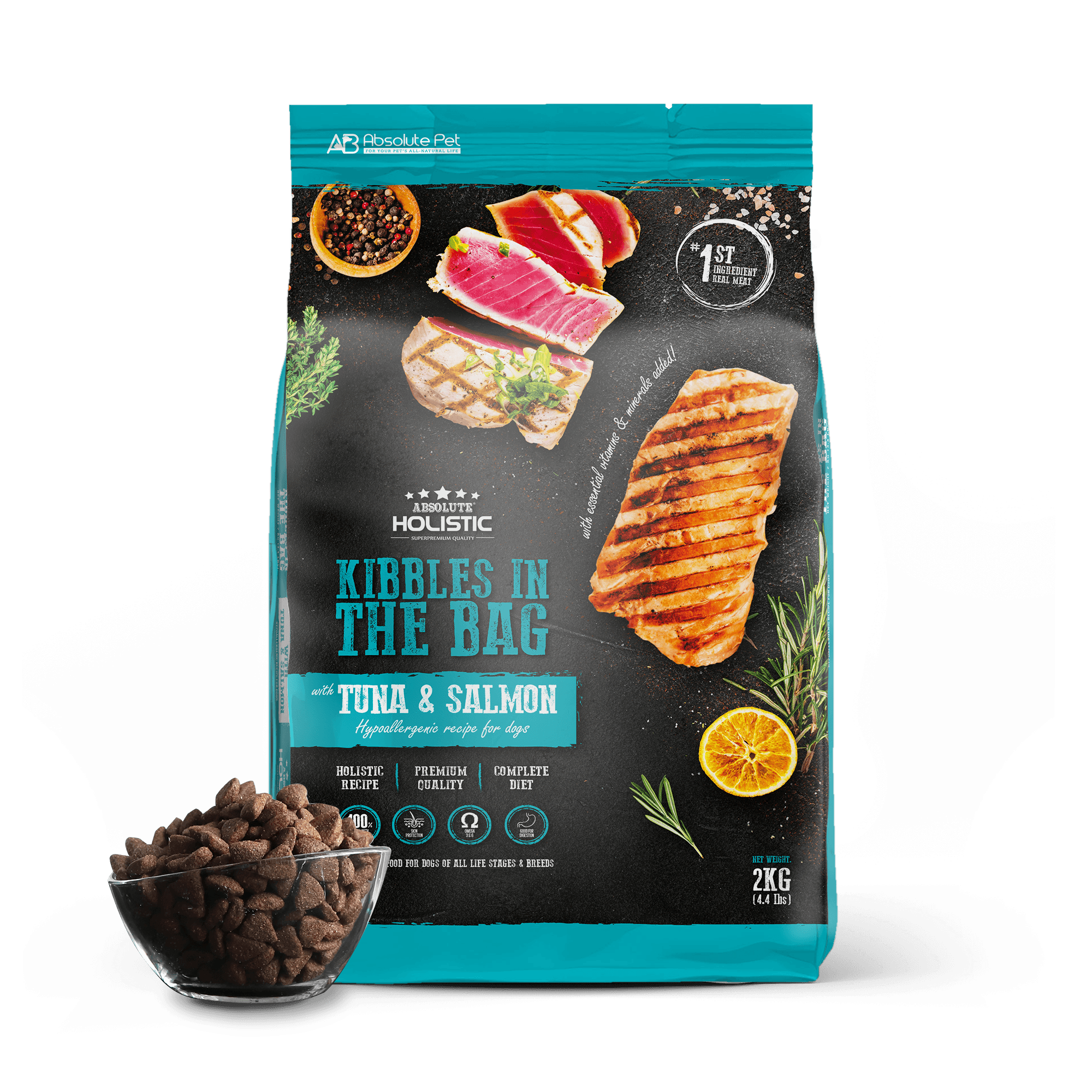 AH Kibbles In The Bag (Tuna & Salmon) 2kg