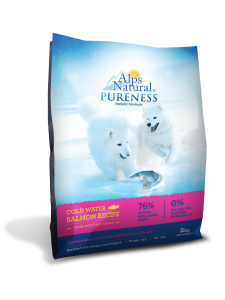 Alps Natural Pureness Holistic Dry Dog Food - Salmon Recipe (2kg)