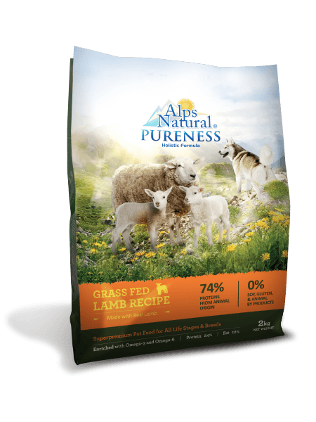 Alps Natural Pureness Holistic Dry Dog Food - Lamb Recipe (2kg)