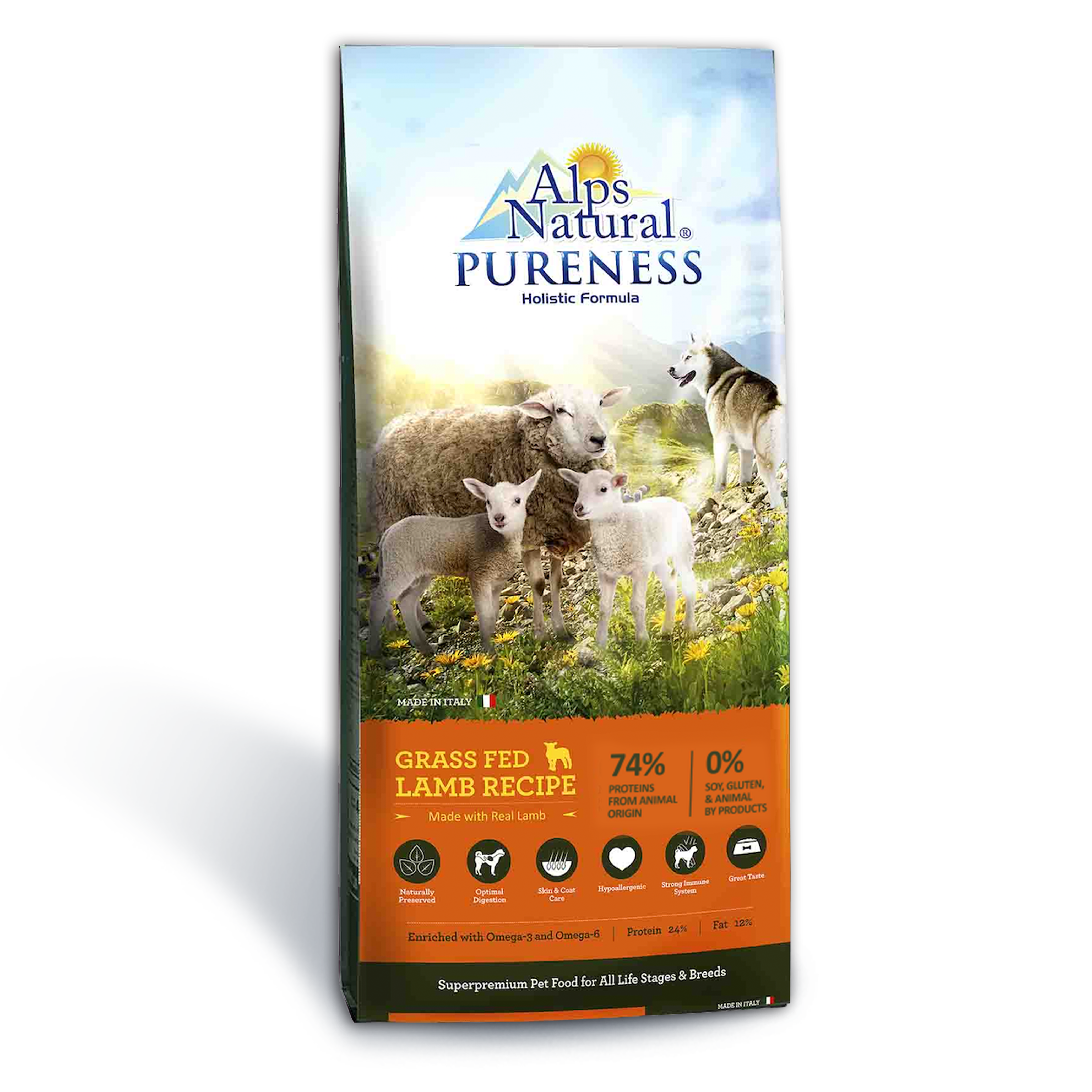Alps Natural Pureness Holistic Dry Dog Food - Lamb Recipe (13kg)