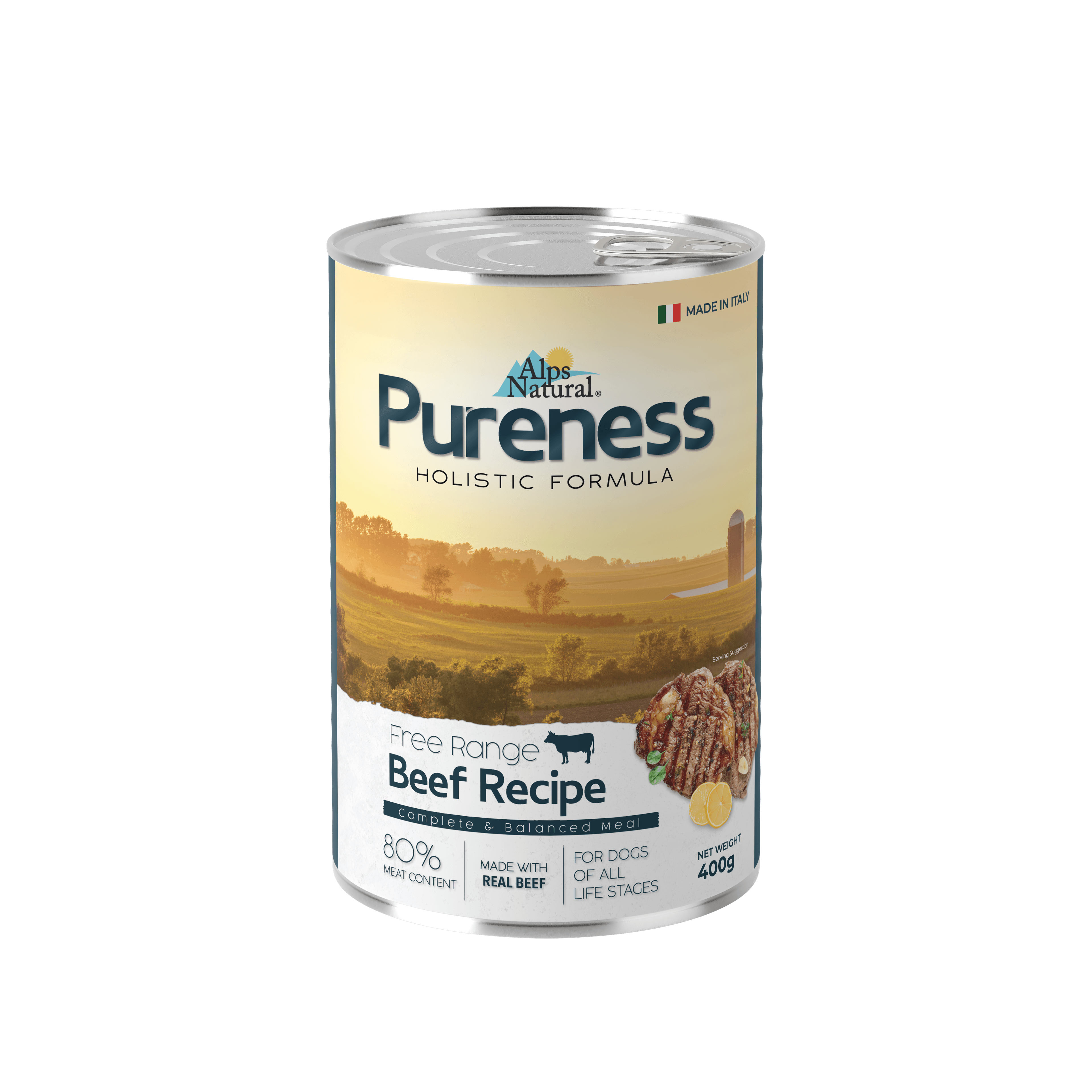 Alps Natural Classic Canned Dog Food - Beef (400g)