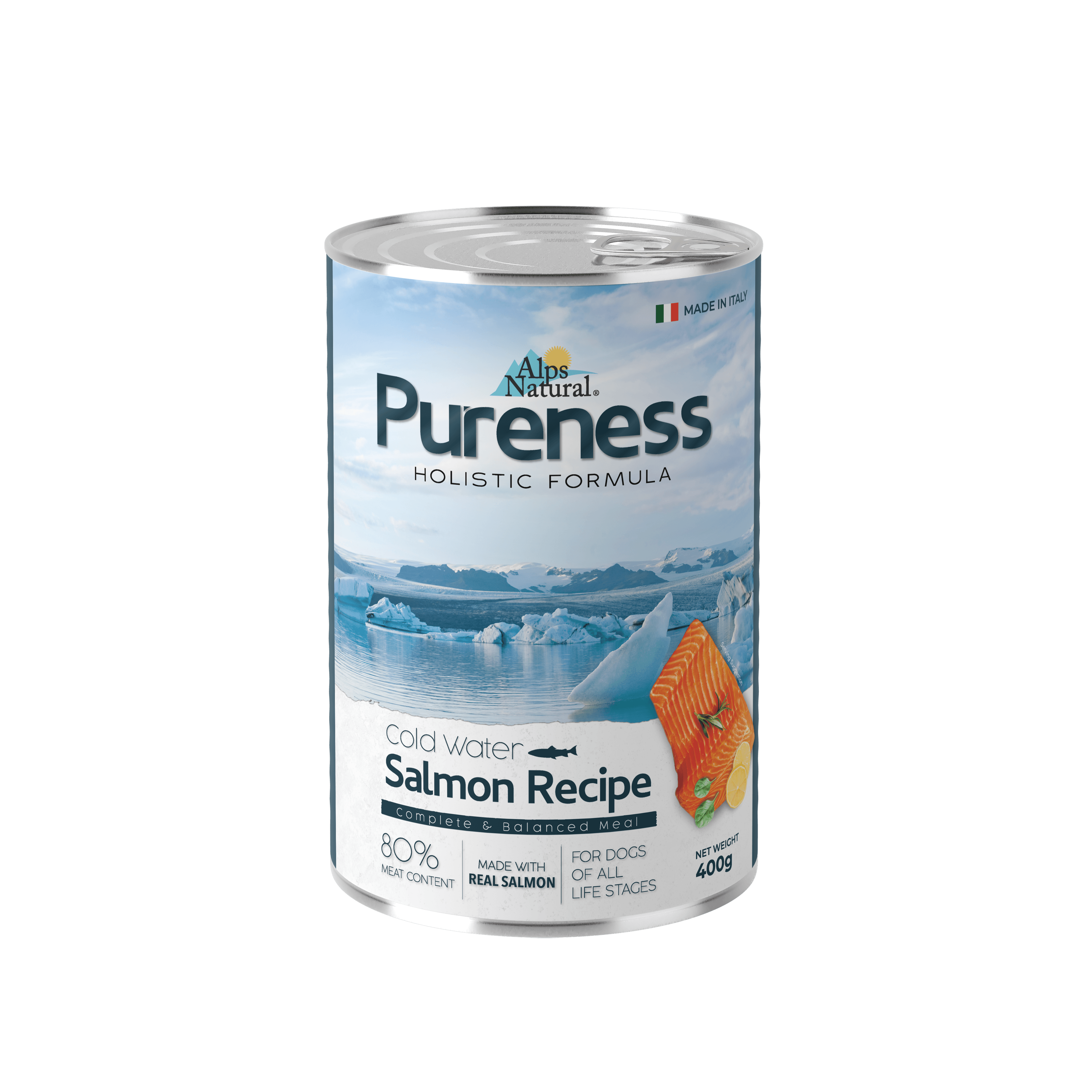 Alps Natural Classic Canned Dog Food - Salmon (400g)