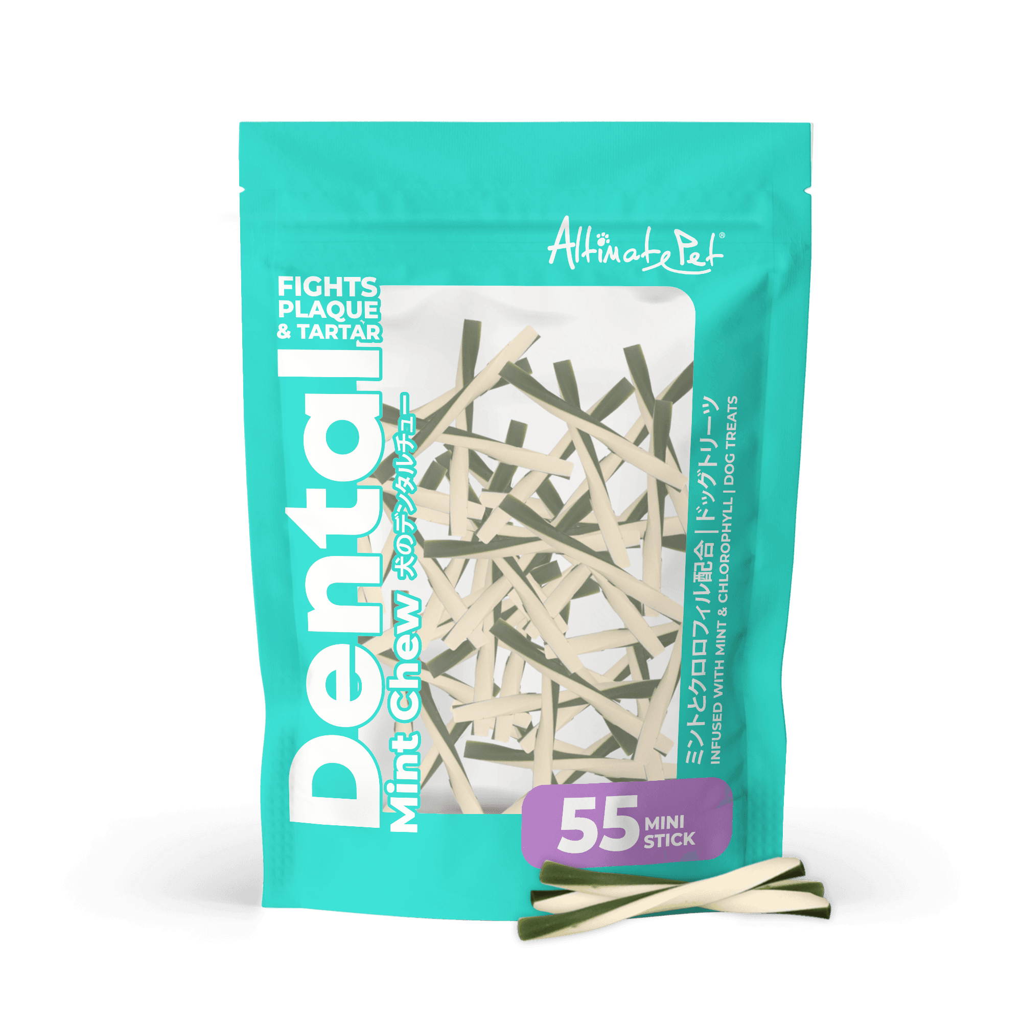 Altimate Pet Dental Chews - Mint Mini Stick 150g (55pcs)