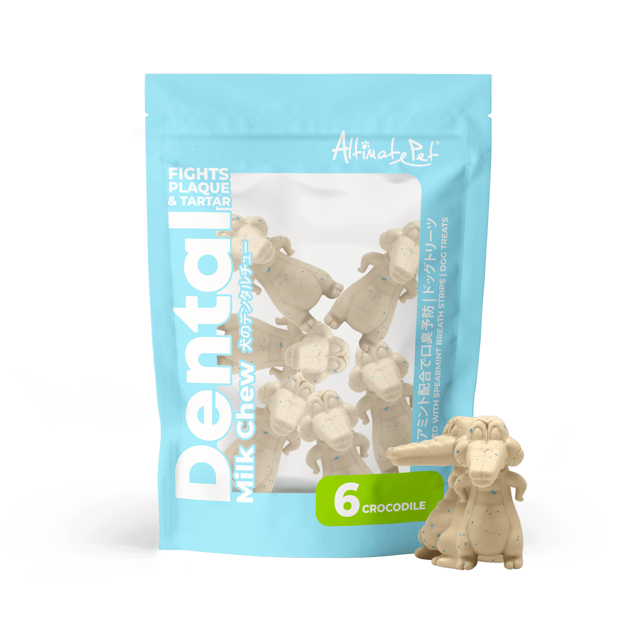 Altimate Pet Dental Chews - Milk Crocodile 150g (6pcs)
