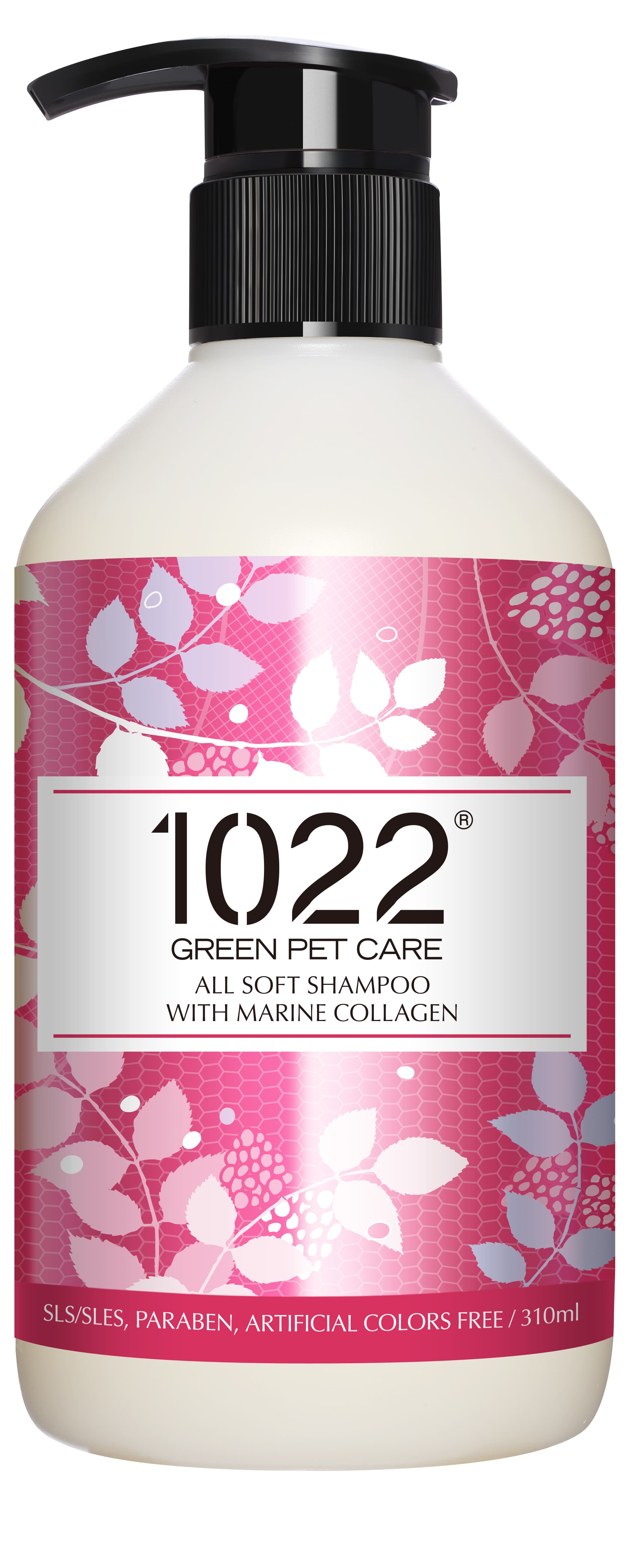 1022® Green Pet Care Marine Collagen Dog Shampoo (All Soft), 310ml