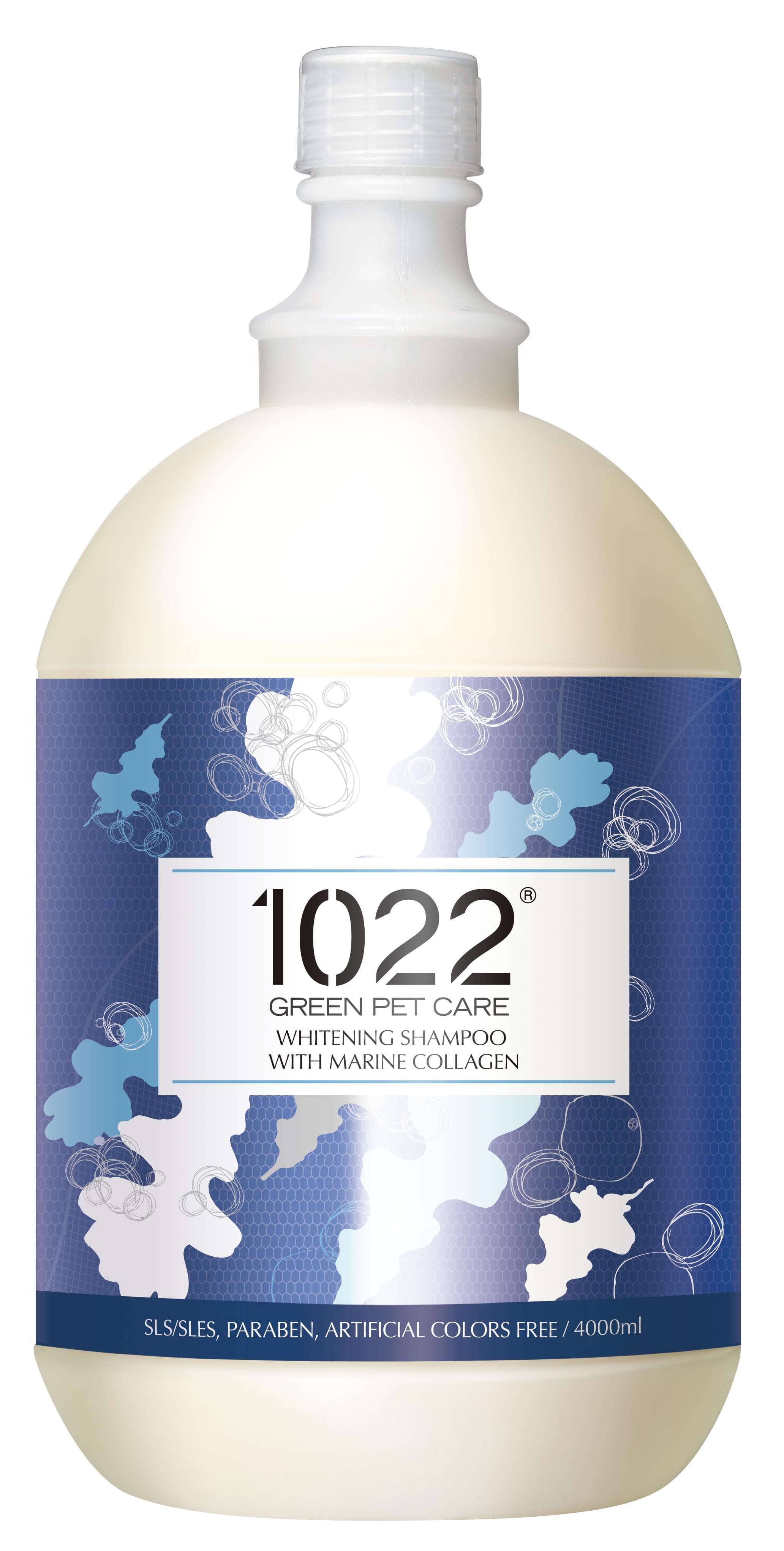 1022® Green Pet Care Marine Collagen Dog Shampoo (Whitening), 4L
