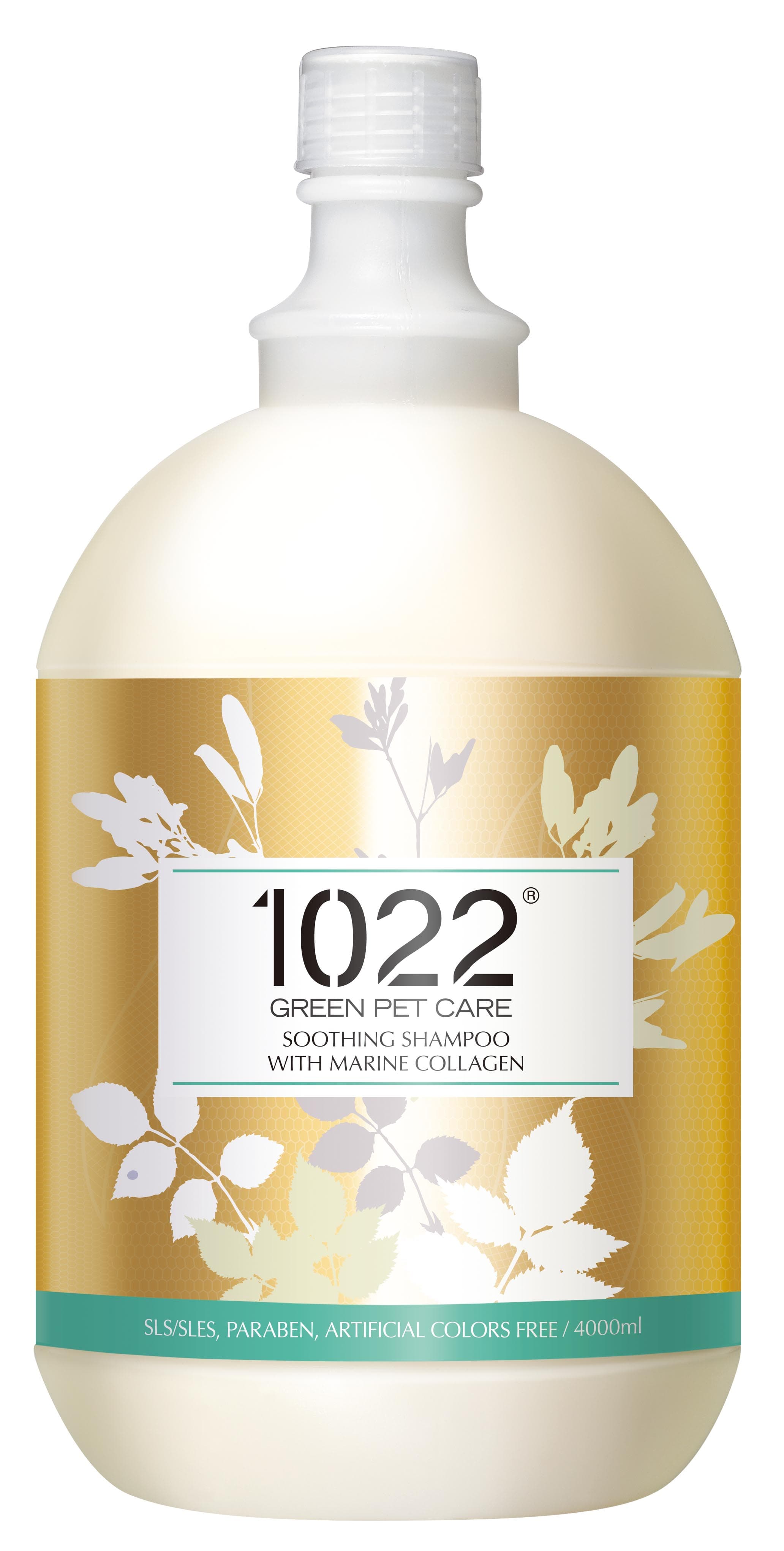 1022® Green Pet Care Marine Collagen Dog Shampoo (Soothing), 4L