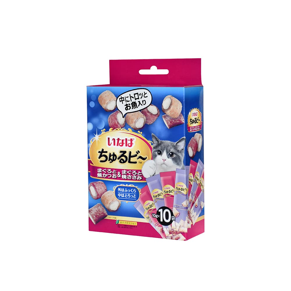 Ciao Churu Bee Cat Treats (Tuna & Chicken Mixed), 10g x 10