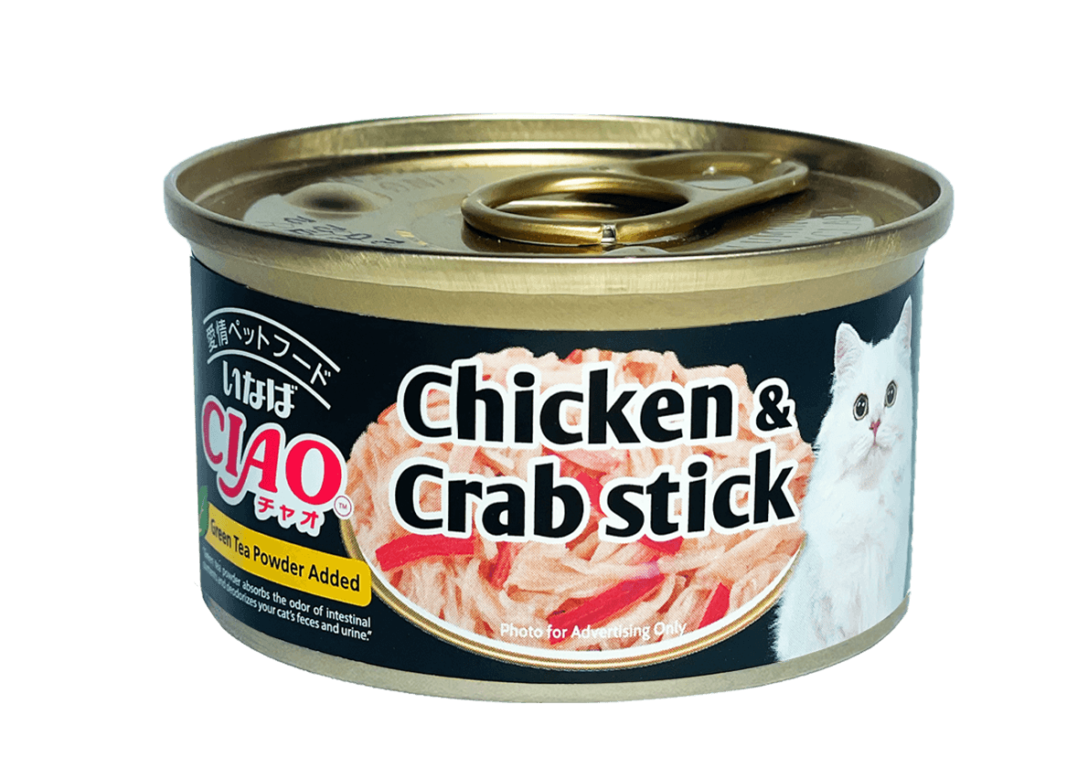 Ciao Jelly Wet Cat Food (Chicken & Crabstick), 75g
