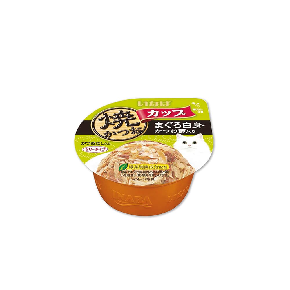 Ciao Grilled Cup Wet Cat Food (Maguro with Bonito), 80g