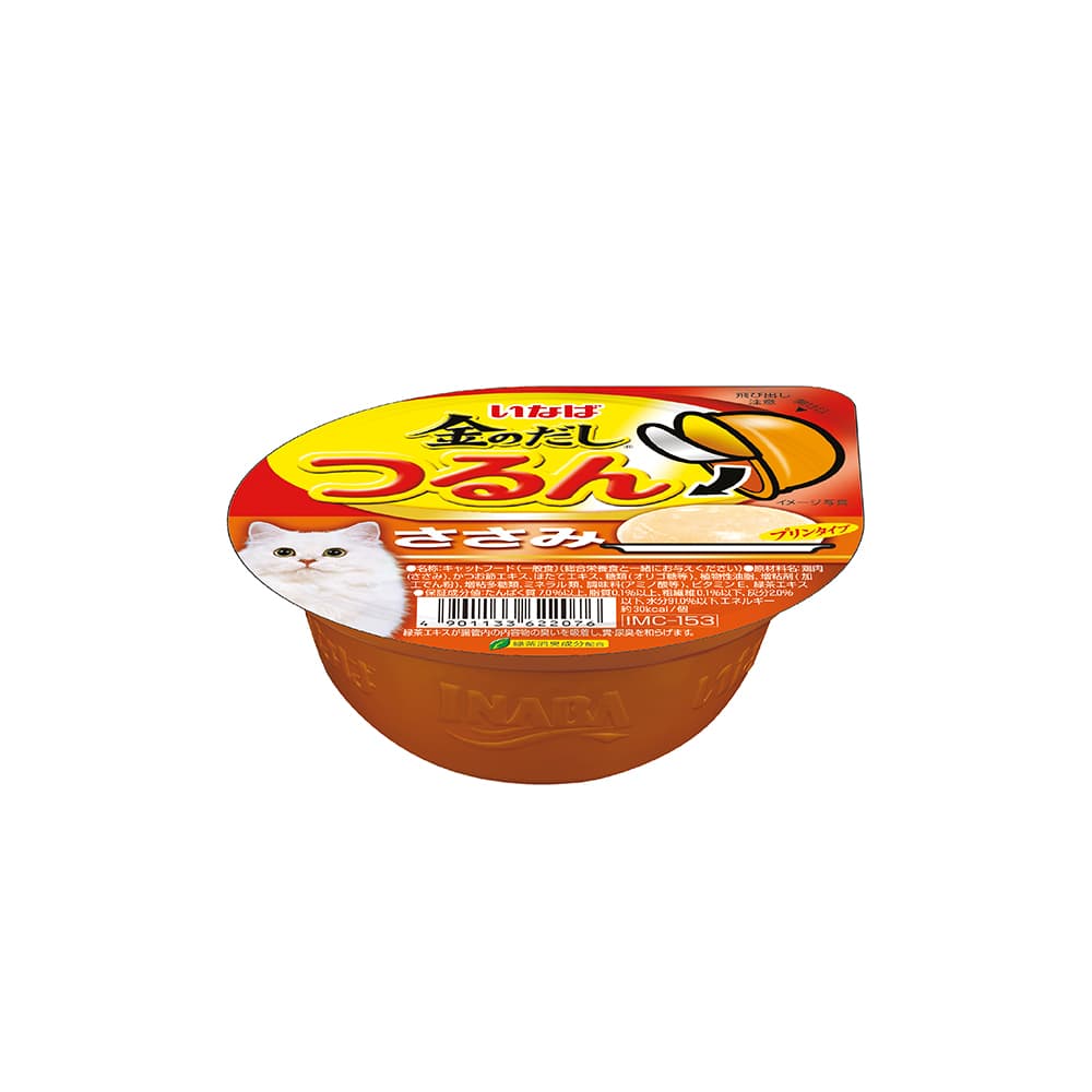 Ciao Tsurun Pudding Cup Wet Cat Food (Chicken Fillet), 65g
