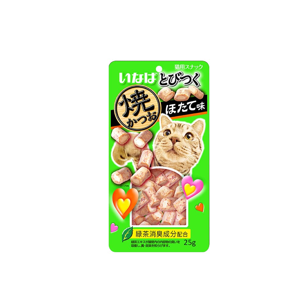 Ciao Soft Bits Cat Treats (Scallop), 25g