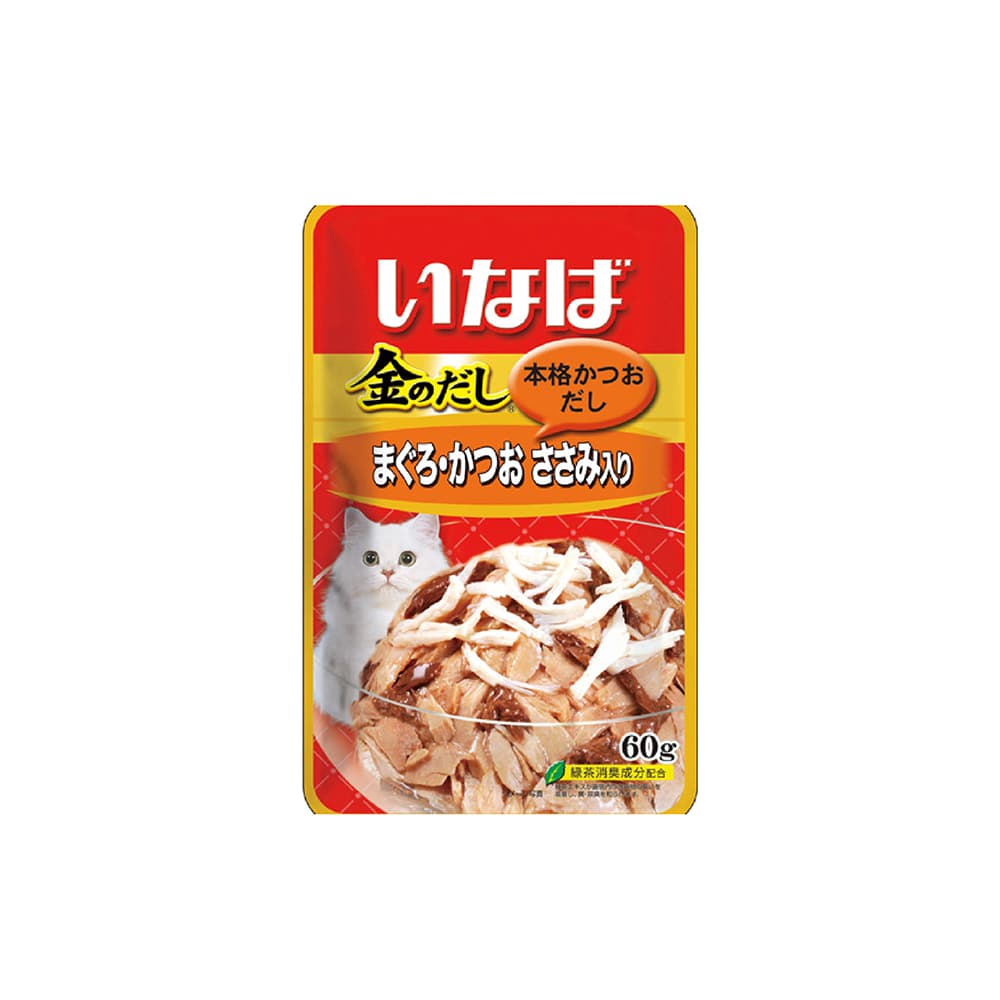 Ciao Golden Stock Pouch in Jelly Wet Cat Food (Chicken), 60g x 12