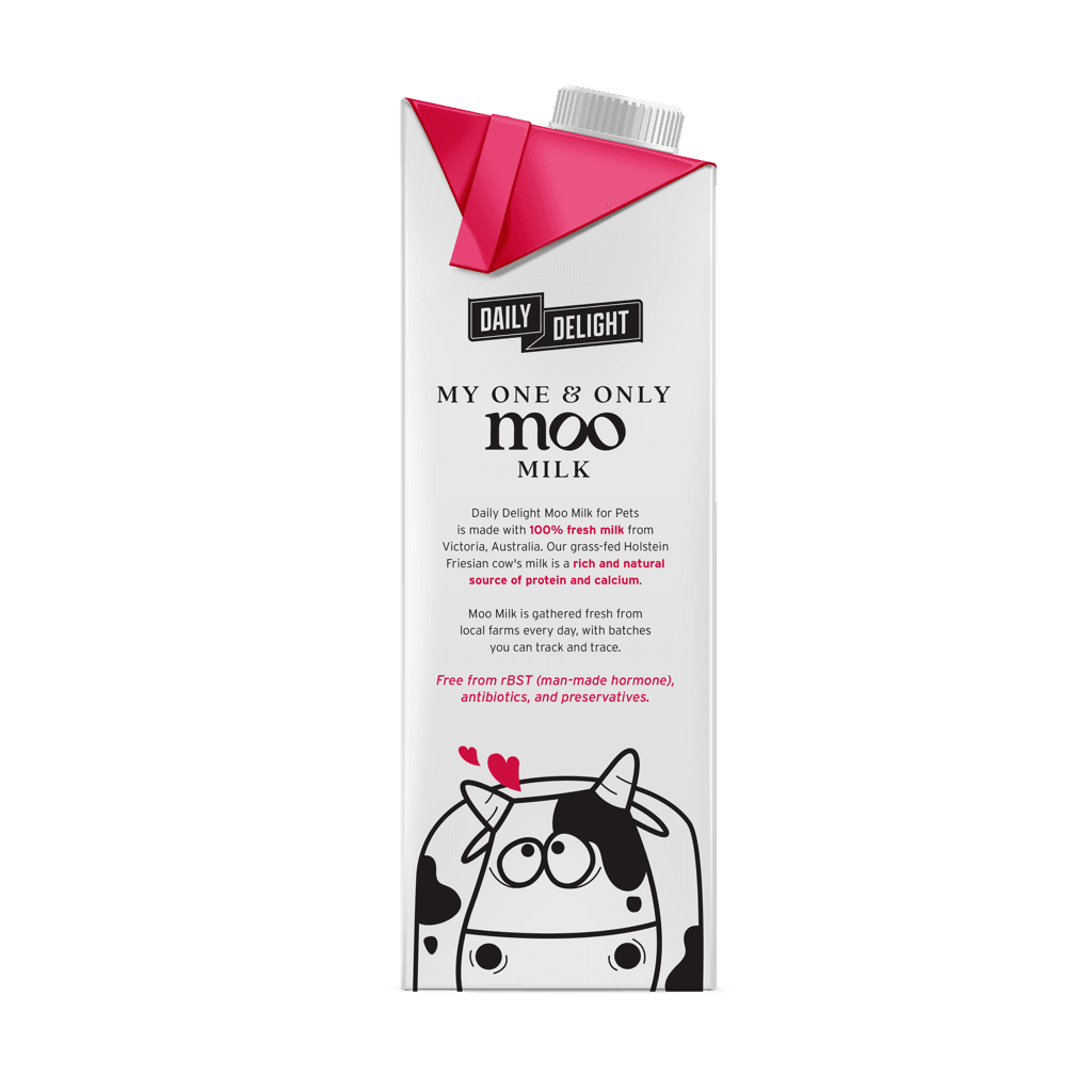 Daily Delight Moo Lactose-Free Pet Milk (), 1L x 12