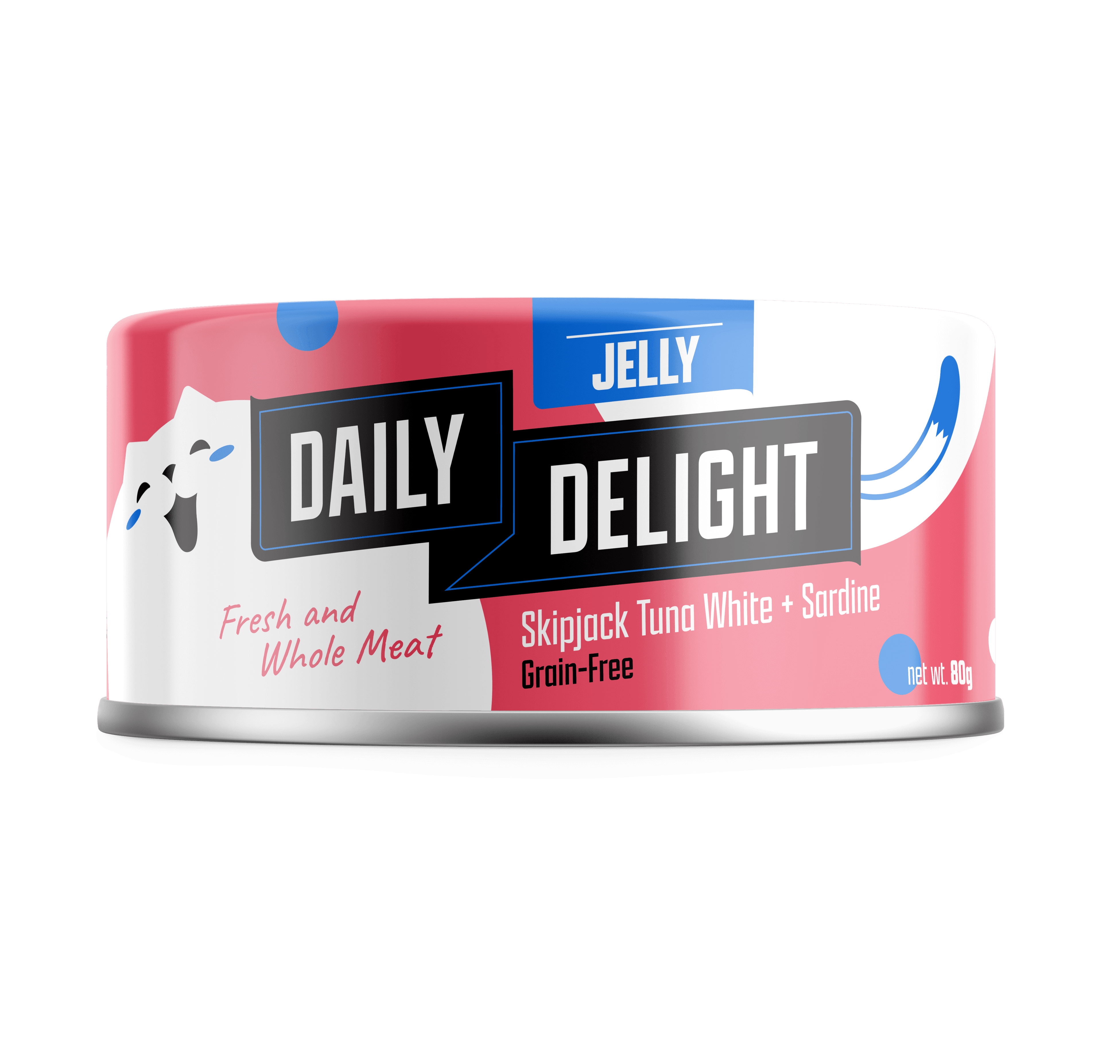 Daily Delight Jelly Skipjack Tuna Wet Cat Food (Sardine), 80g