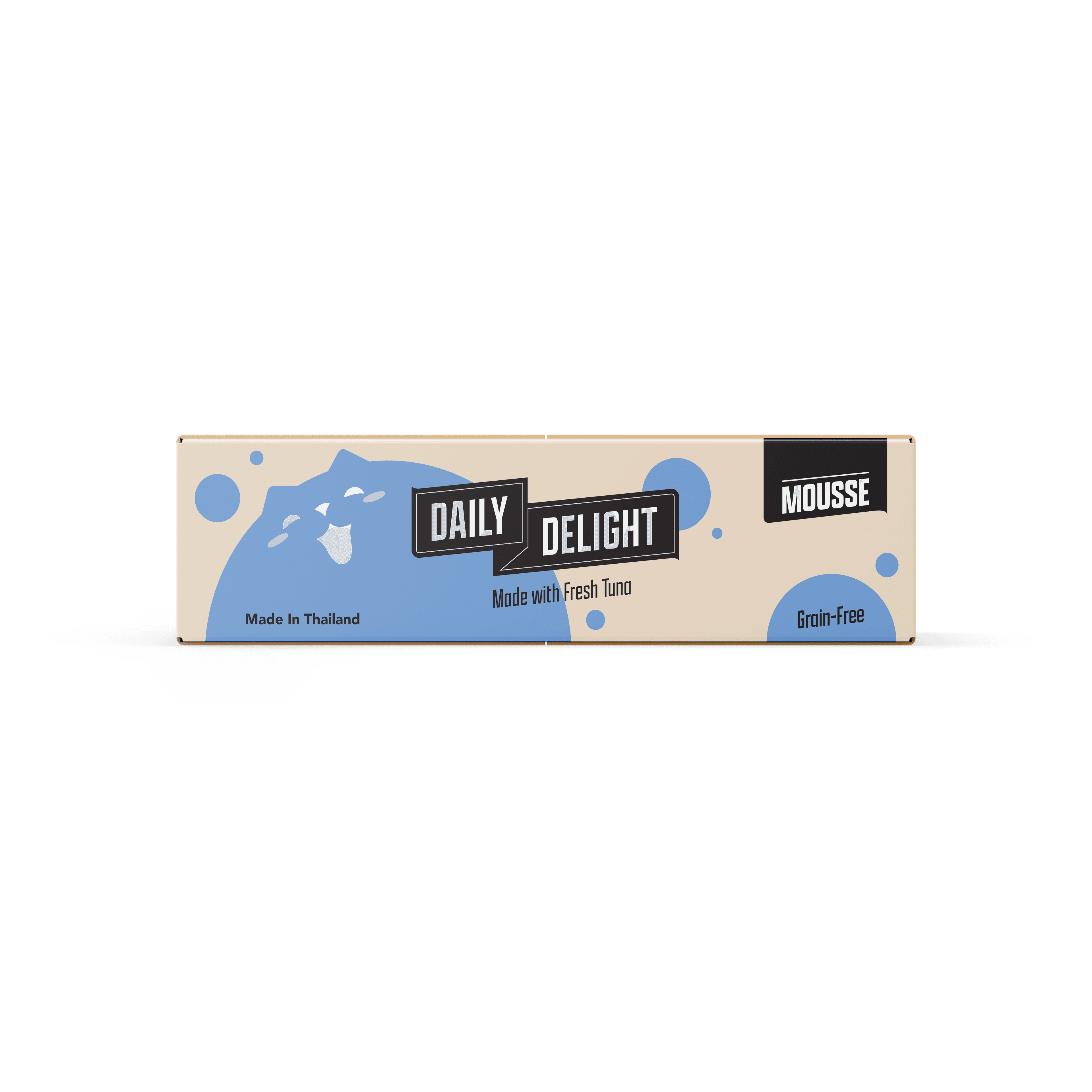 Daily Delight Mousse Wet Cat Food (Tuna), 80g x 24