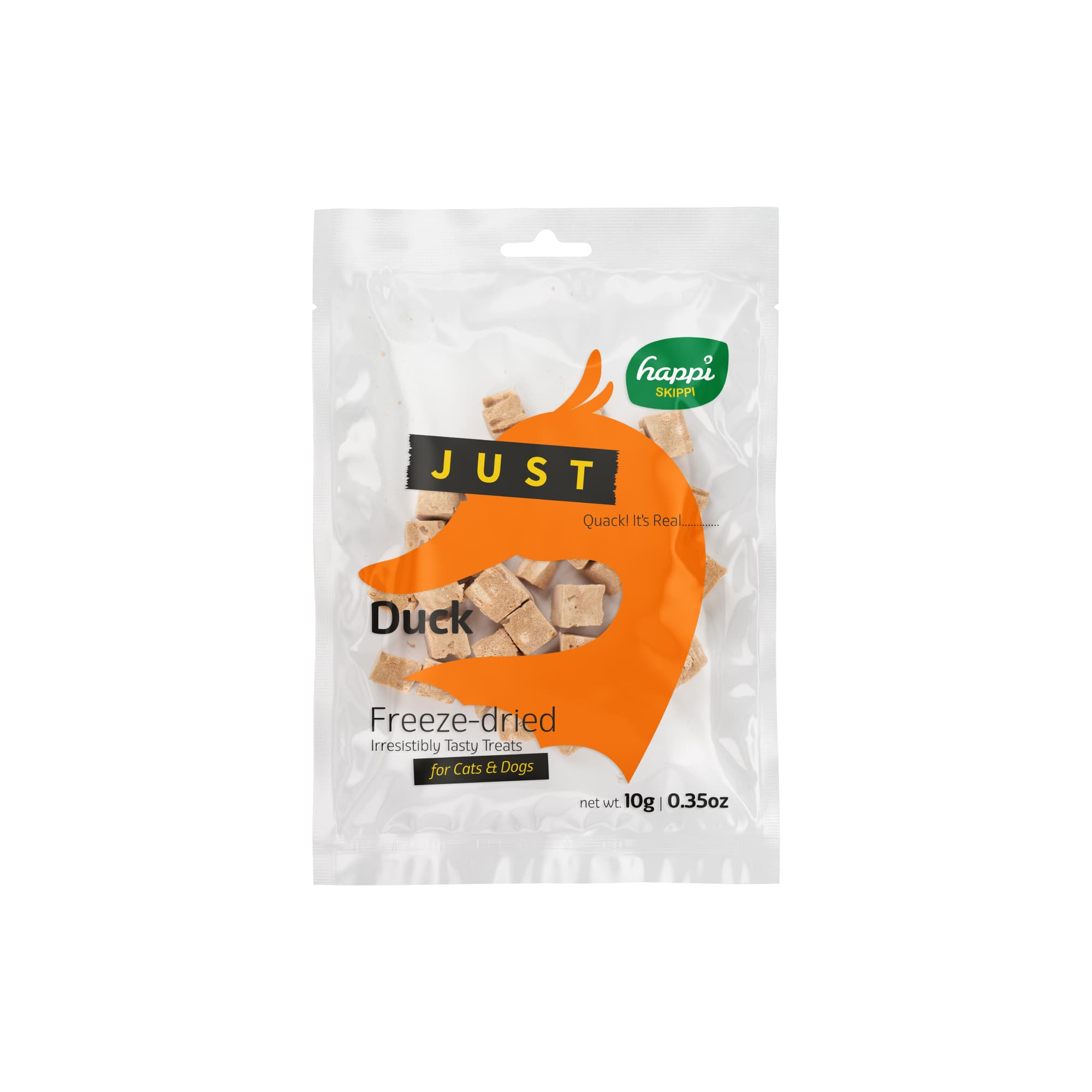 Happi Skippi Just Freeze-dried Treats For Cats and Dogs (Duck), 10g