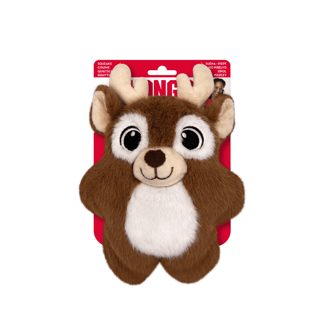 KONG Holiday Snuzzles Reindeer (Medium), 1pcs