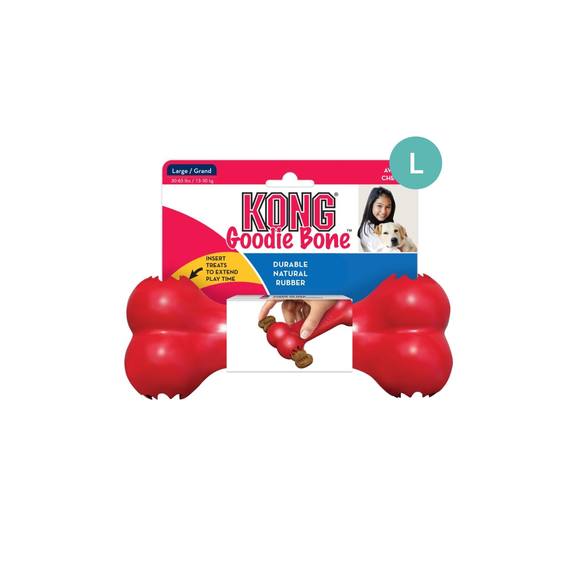 KONG Classic Goodie Bone (Large), 1pcs