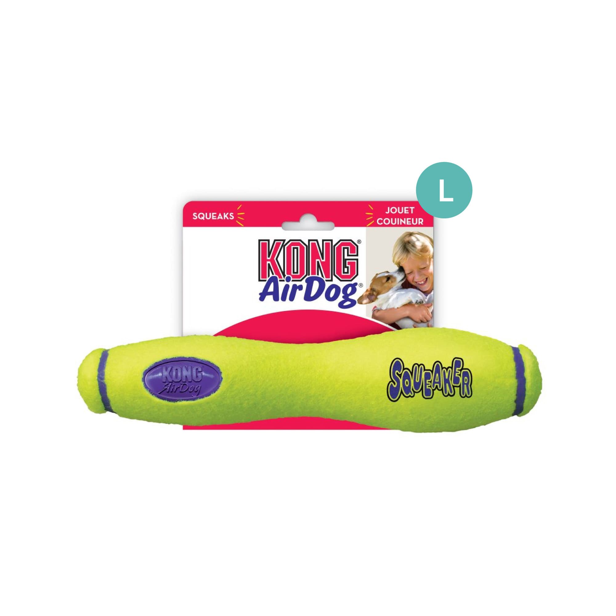 KONG AirDog Squeaker Stick (Large), 1pcs