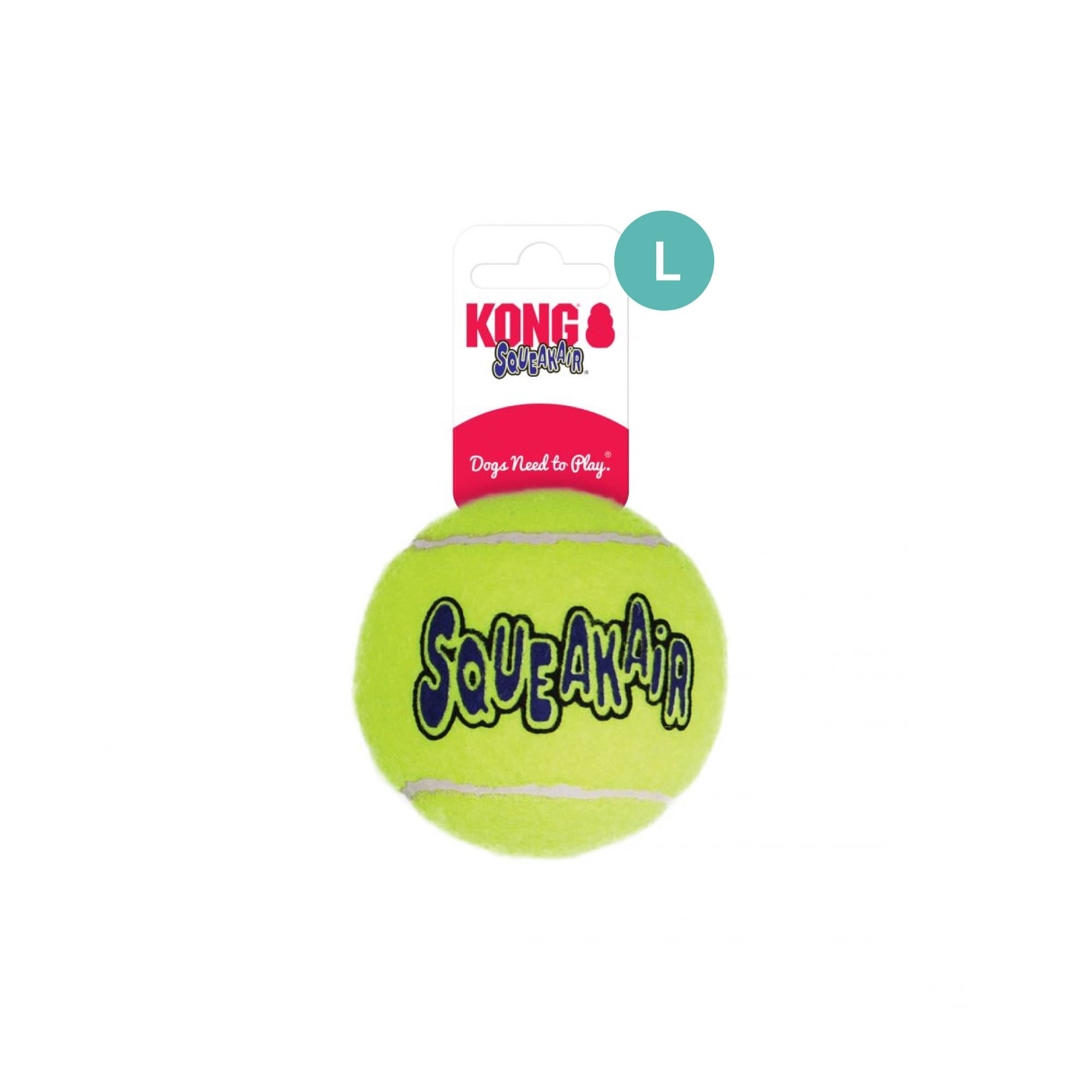 KONG SqueakAir Ball Bulk (Large), 1pcs