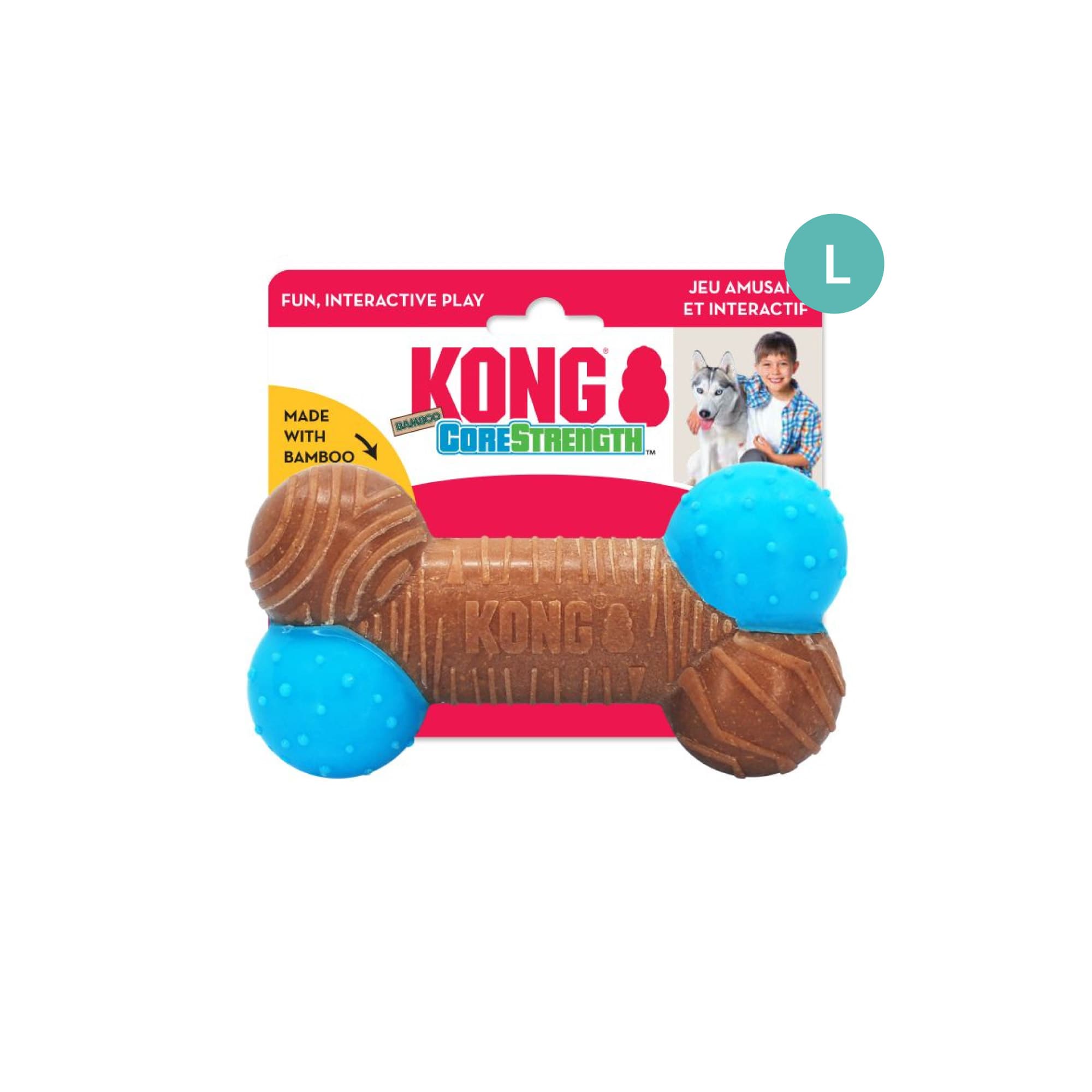 KONG CoreStrength Bamboo Bone (Large), 1pcs
