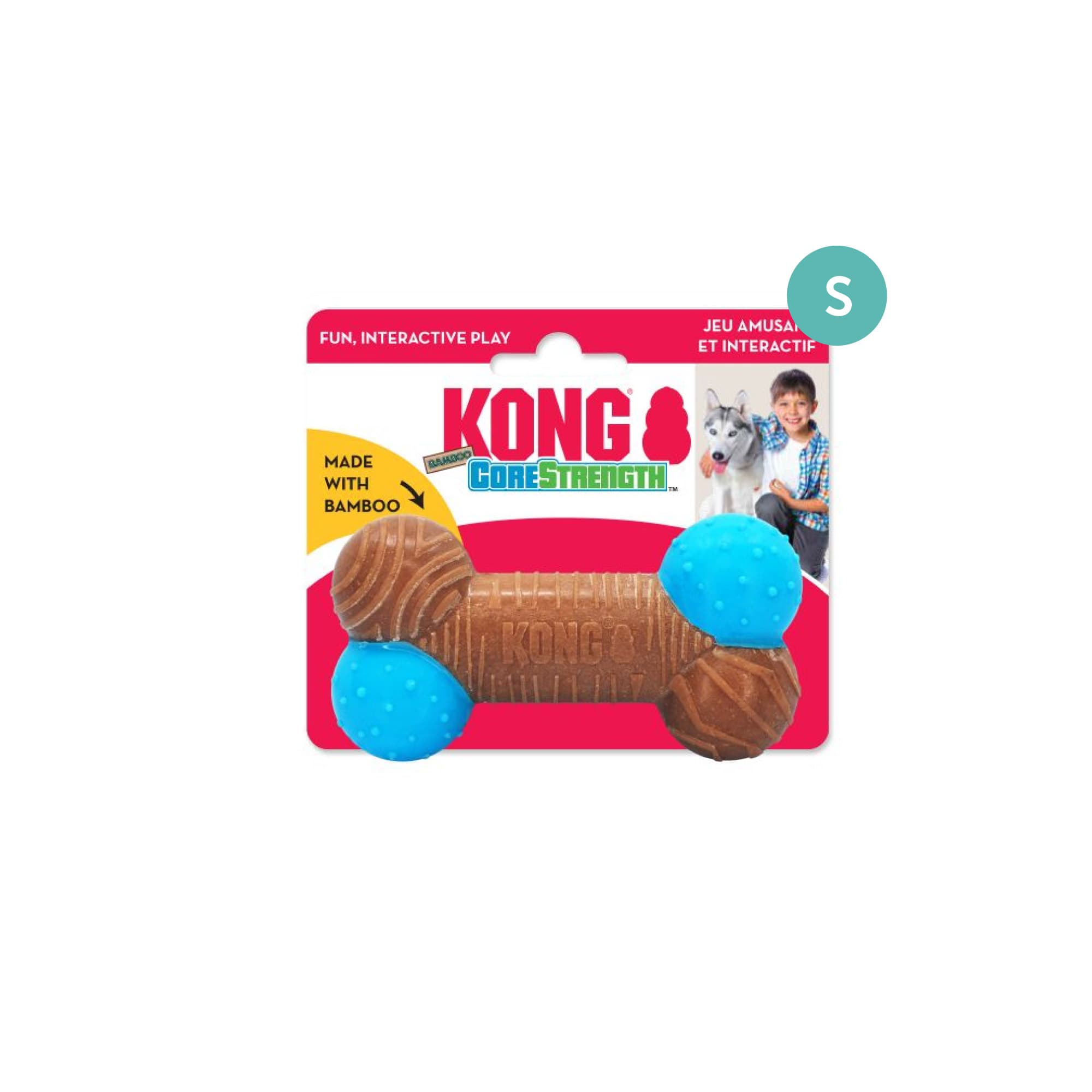 KONG CoreStrength Bamboo Bone (Small), 1pcs