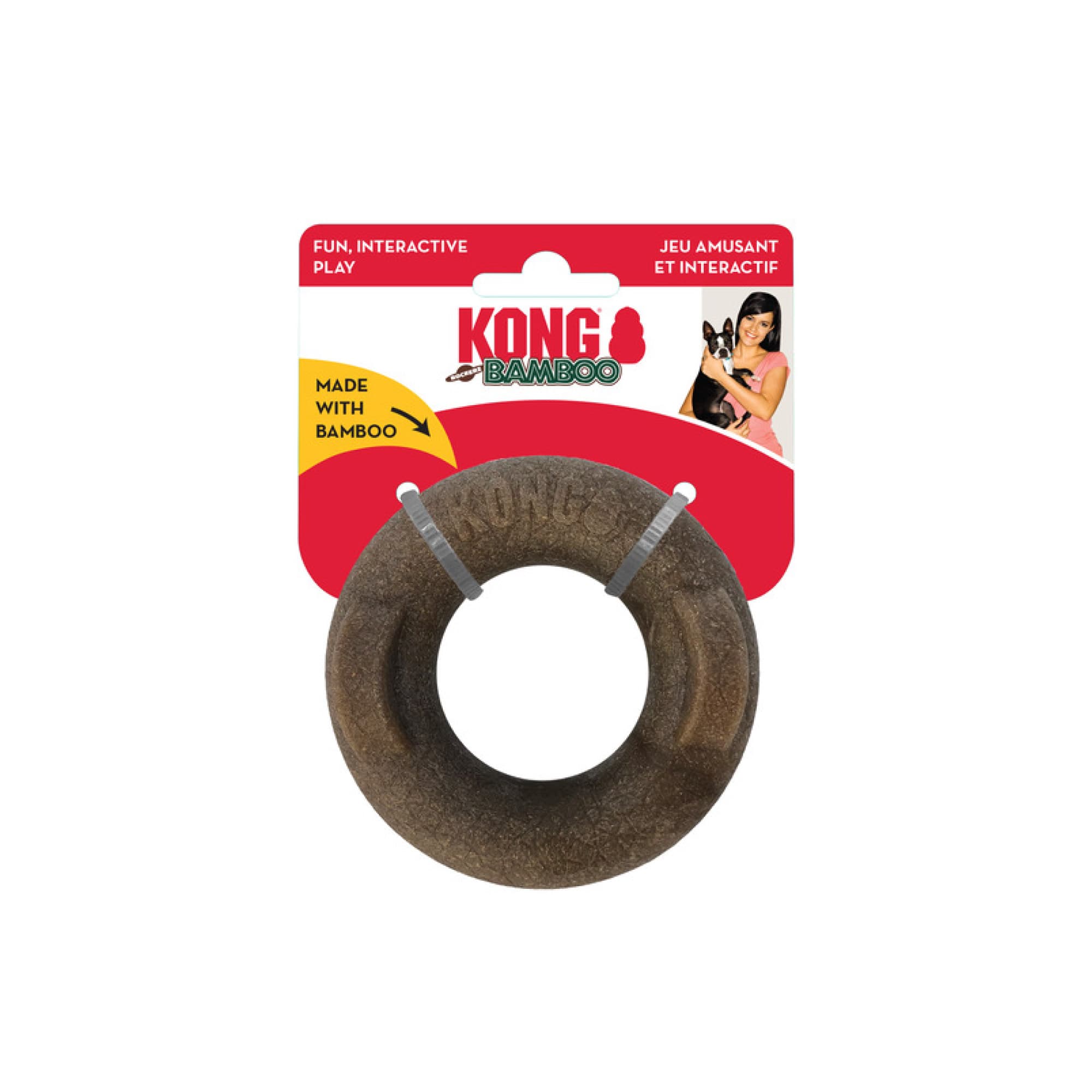 KONG Bamboo Rockerz Ring (XSmall/Small), 1pcs