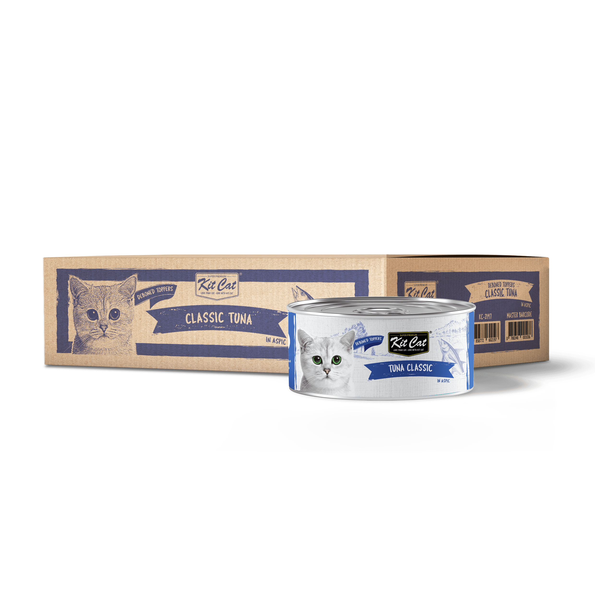 Kit Cat Deboned Tuna Classic 80g