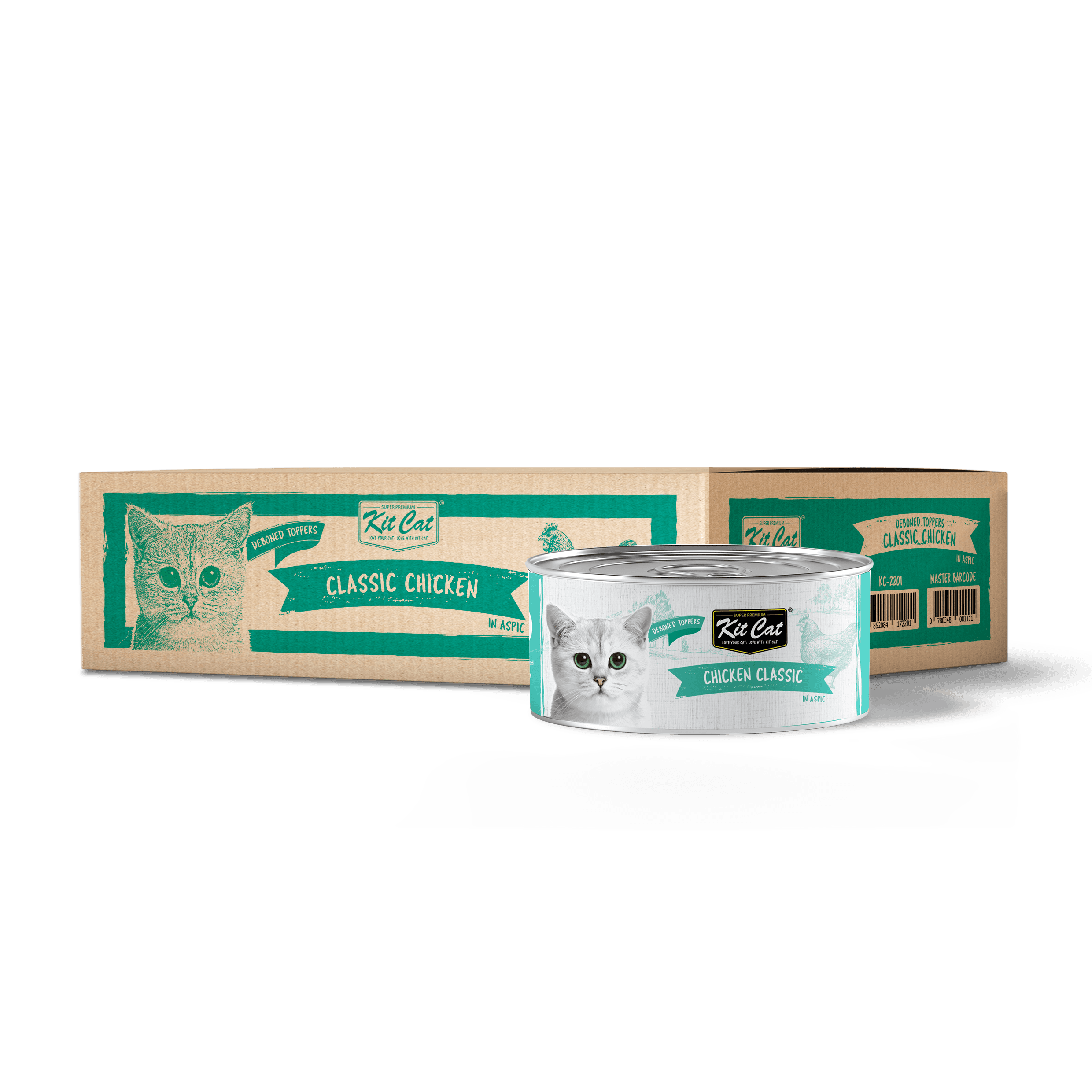 Kit Cat Deboned Chicken Classic 80g