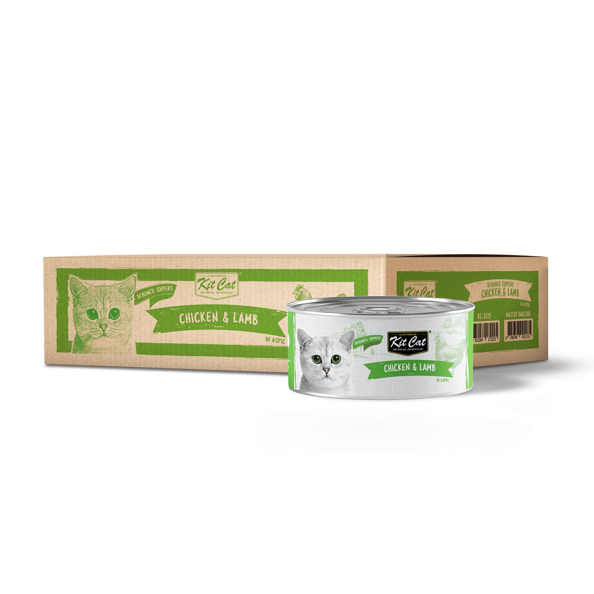 Kit Cat Deboned Chicken & Lamb Toppers 80g