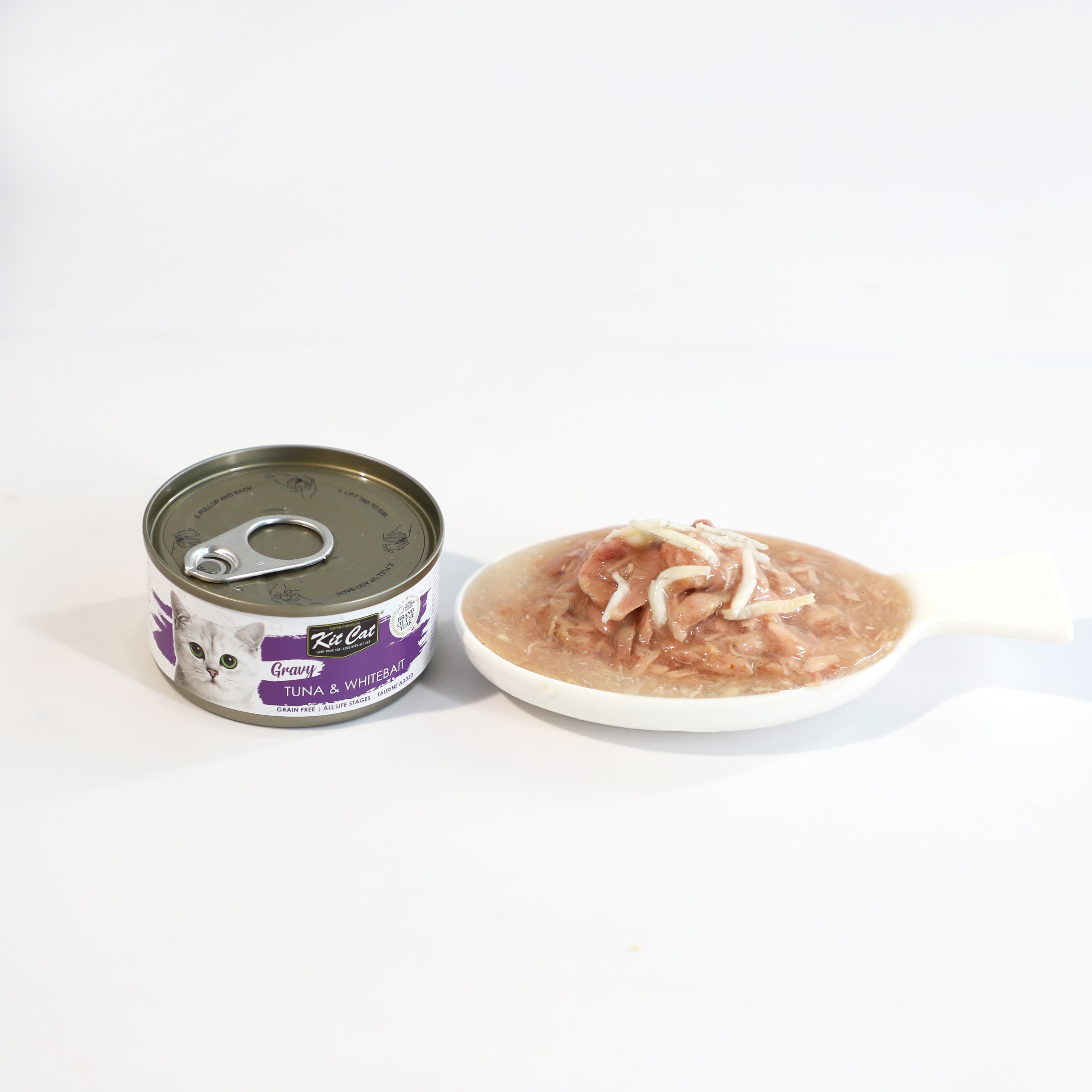 Kit Cat Gravy Tuna & Whitebait 70g