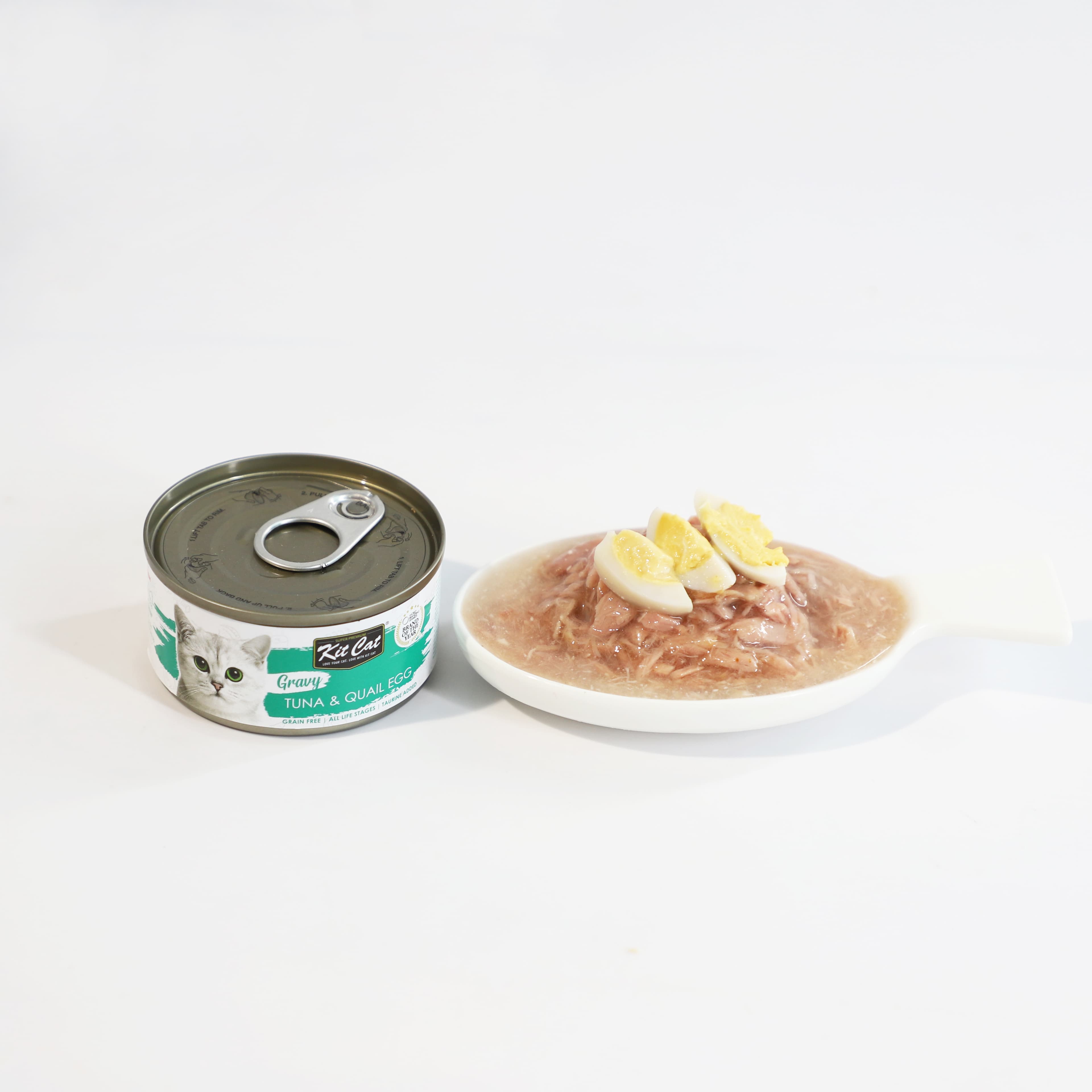 Kit Cat Gravy Tuna & Quail Egg 70g