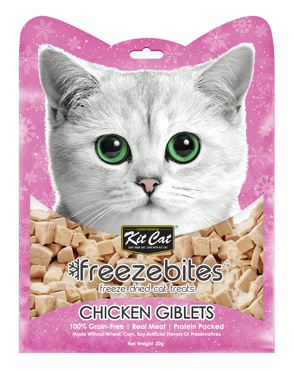 Kit Cat Freeze Bites Chicken Giblets 20g