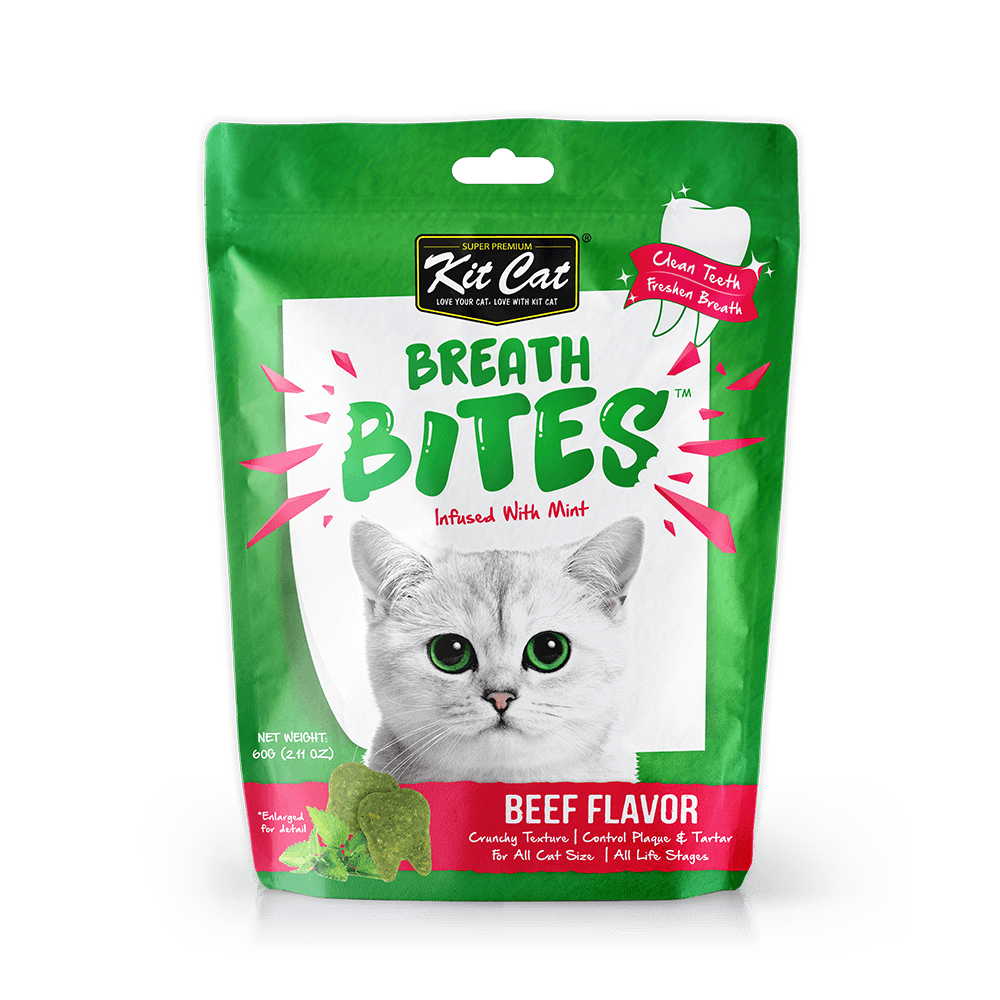 Kit Cat Breathbites (Beef) 60g