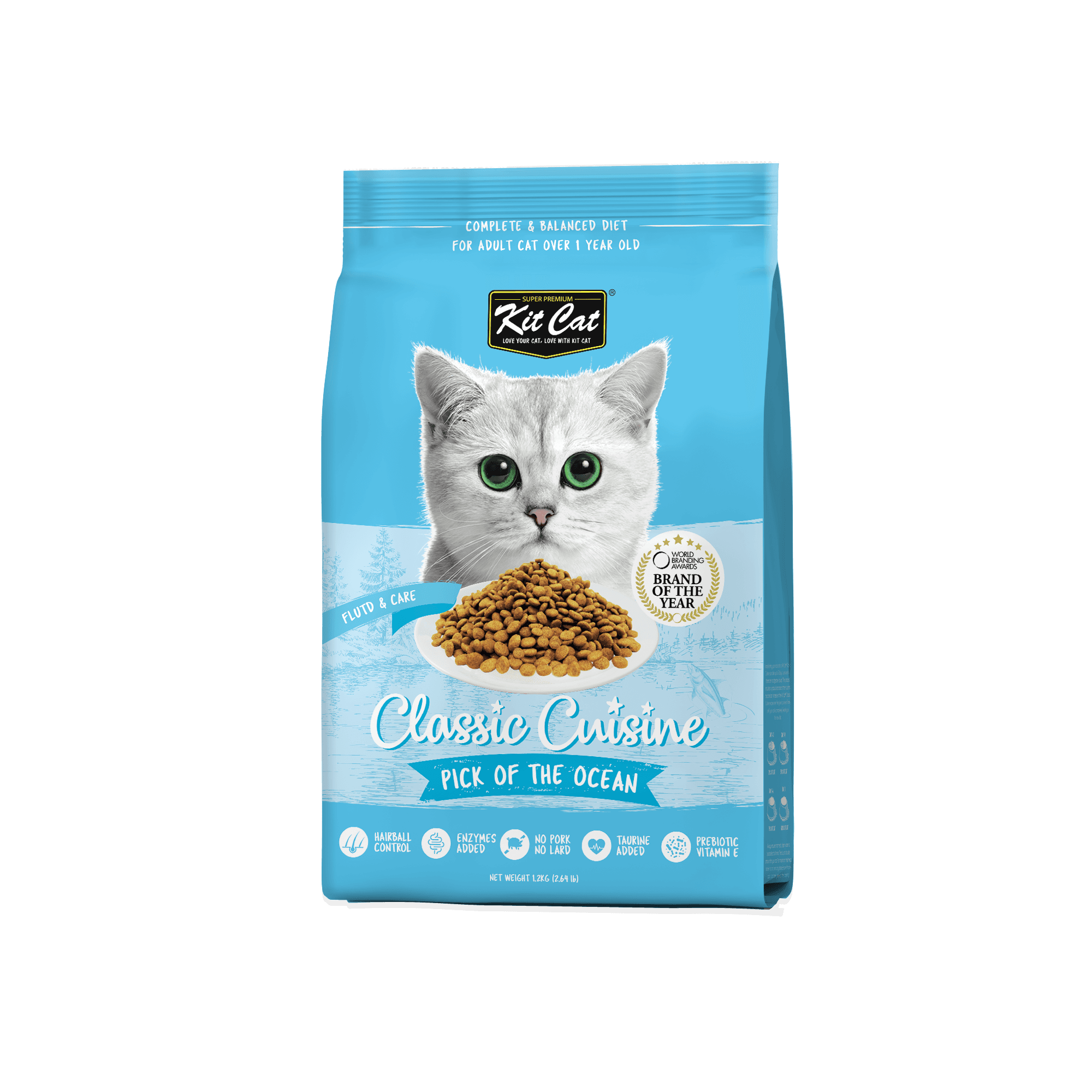 Kit Cat Premium Cat Food Pick Of The Ocean 1.2kg