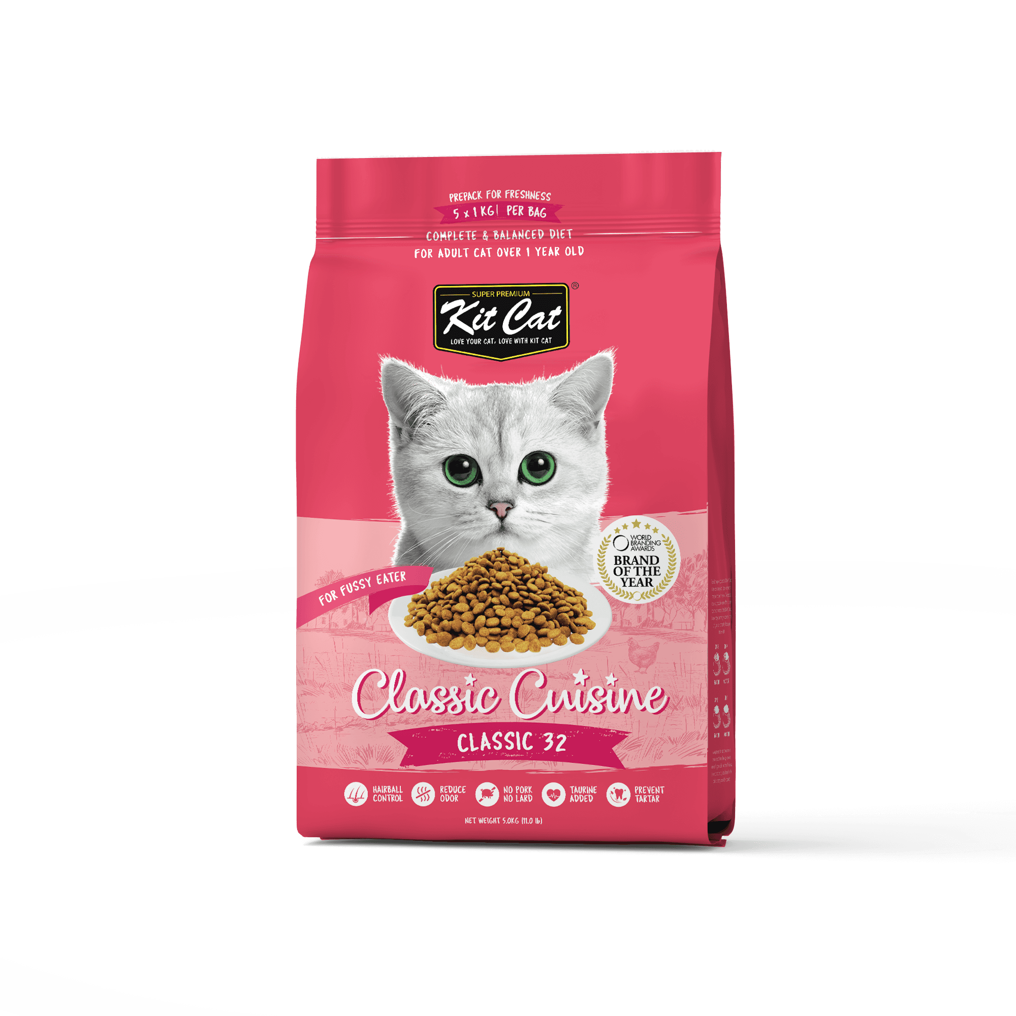 Kit Cat Premium Cat Food Classic 32 5kg