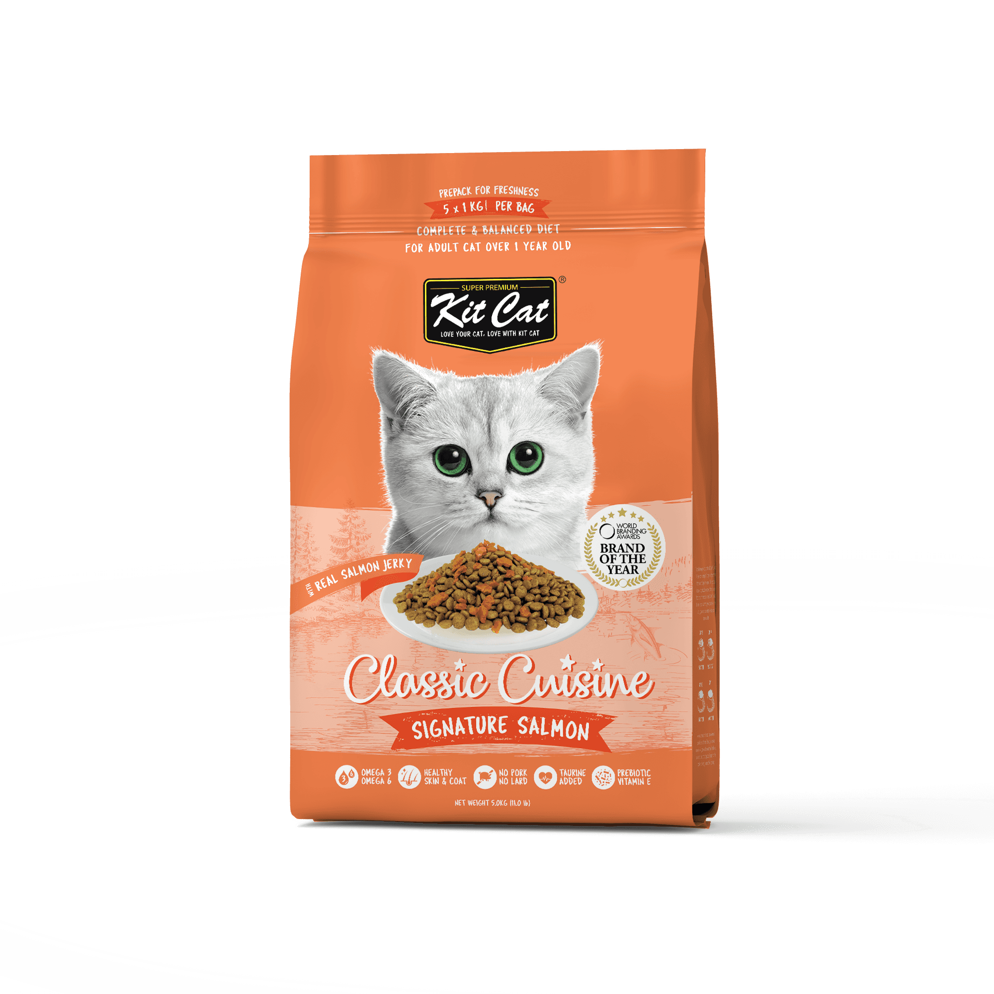 Kit Cat Premium Cat Food Signature Salmon 5kg