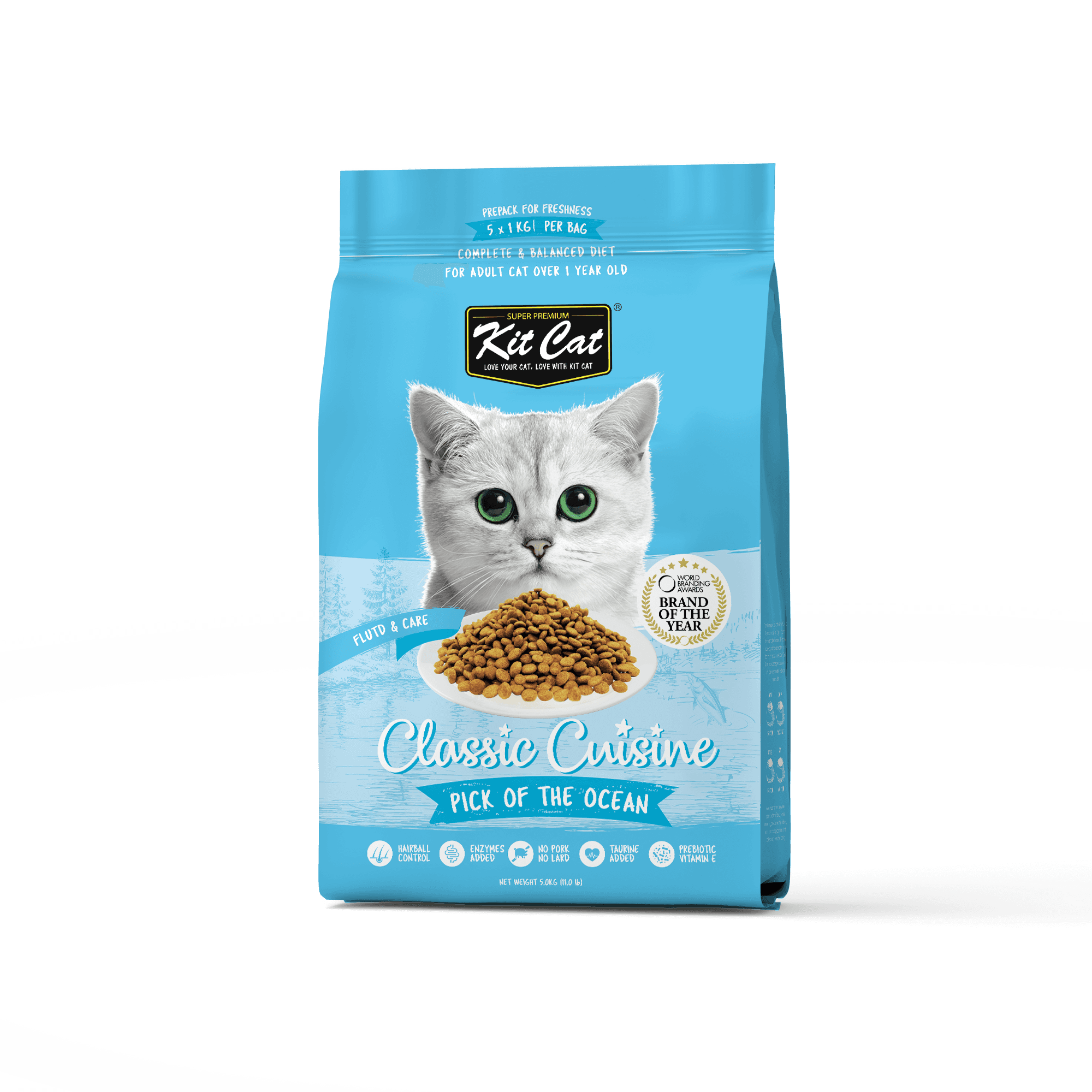 Kit Cat Premium Cat Food Pick Of The Ocean 5kg