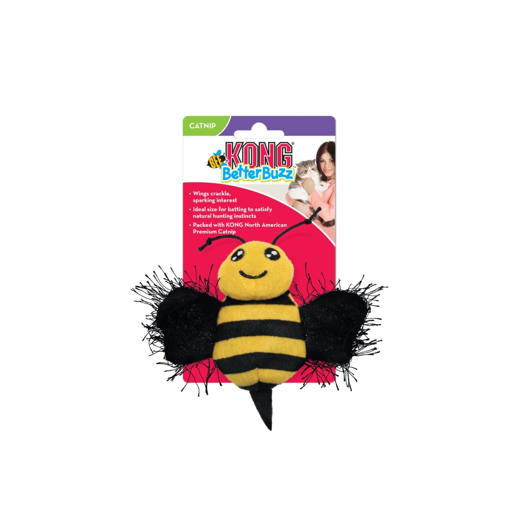KONG Better Buzz Bee (One Size), 1pcs