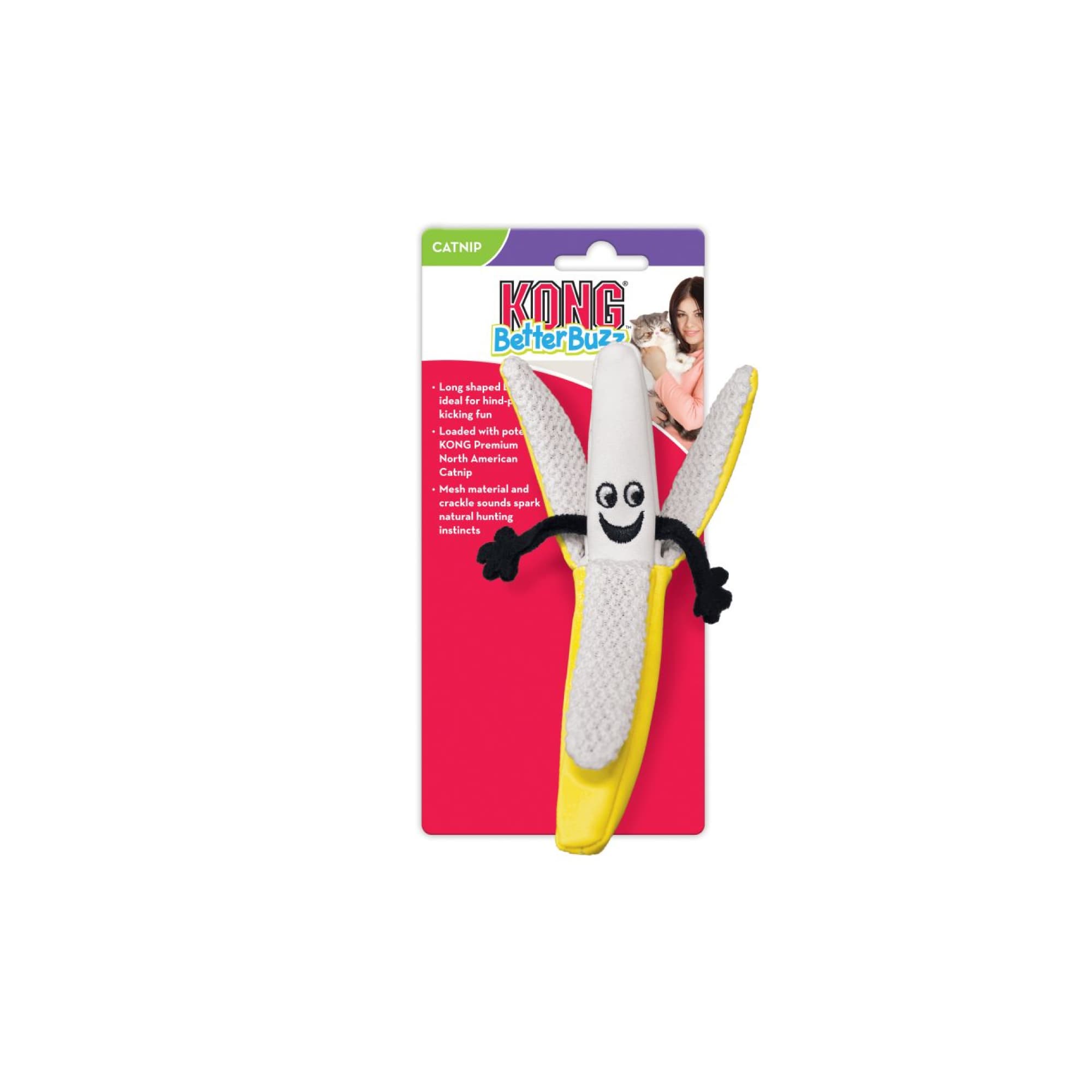 KONG Better Buzz Banana Assorted (One Size), 1pcs