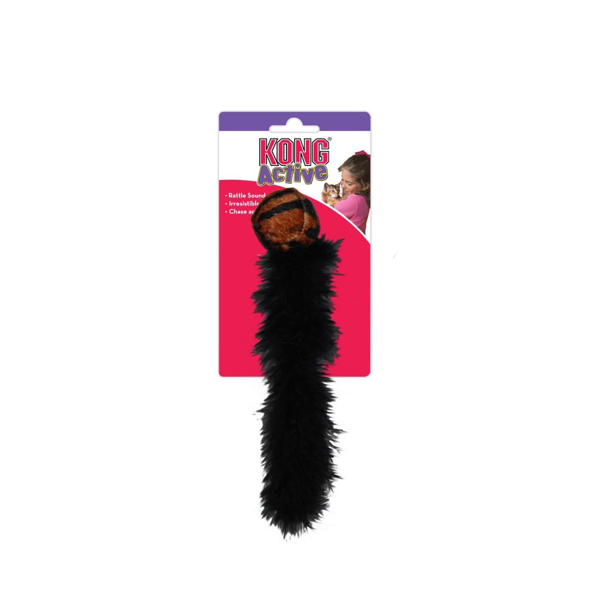 KONG Cat Active Wild Tails Assorted (One Size), 1pcs
