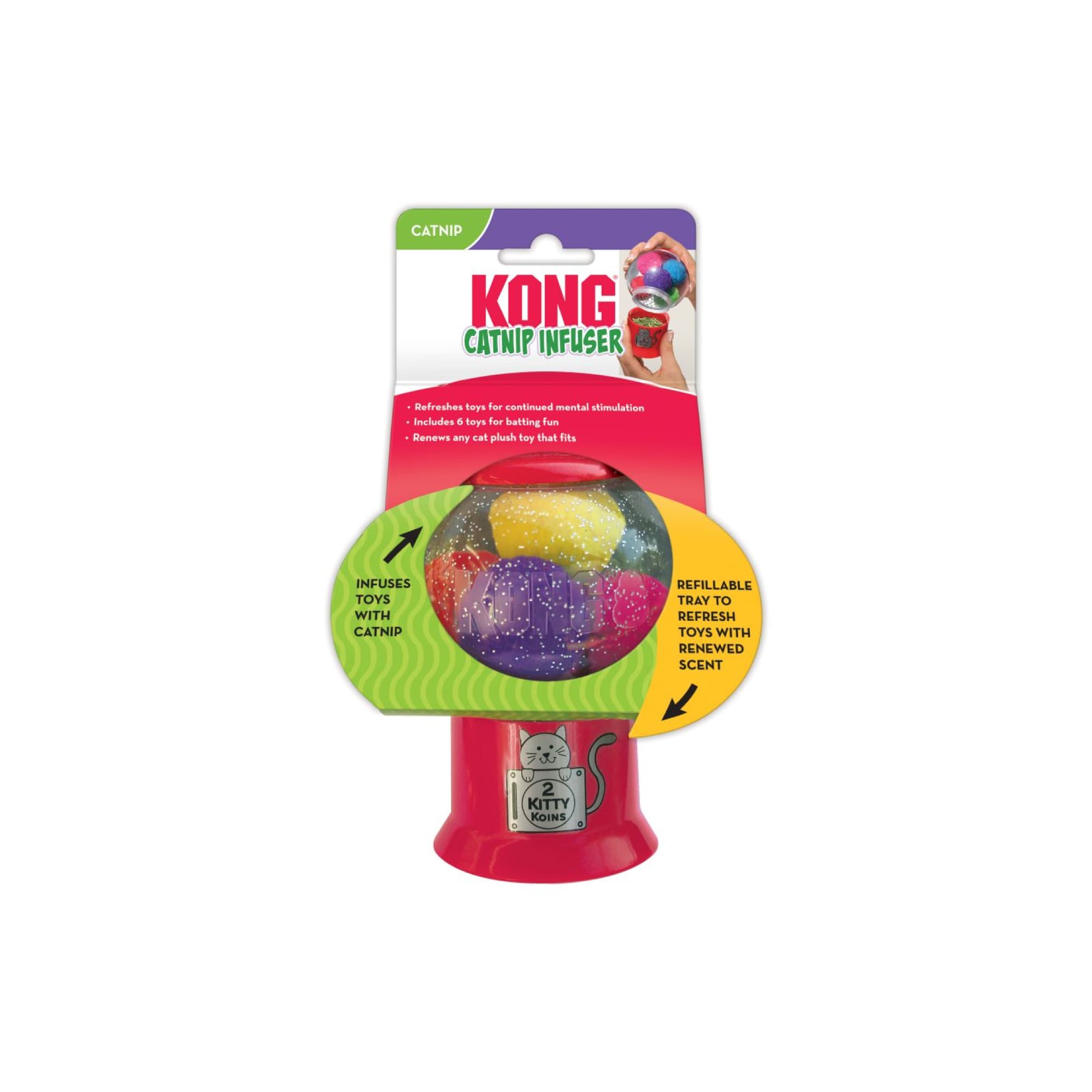 KONG Catnip Infuser Refreshes Toys (One Size), 1pcs